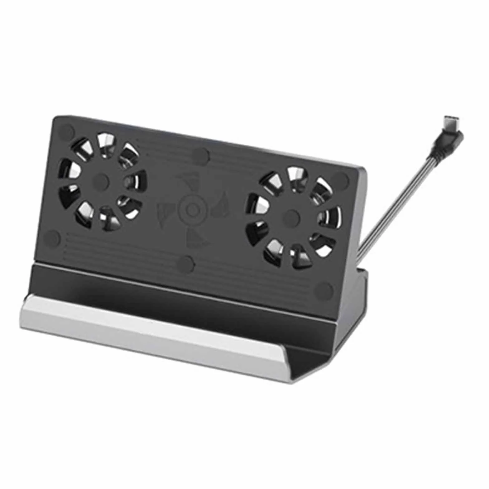Dock Hub USB C 9 in 1 con Doppia Ventola 4K 60Hz PD3.0 per Console di Gioco Steam Deck ROG Ally
