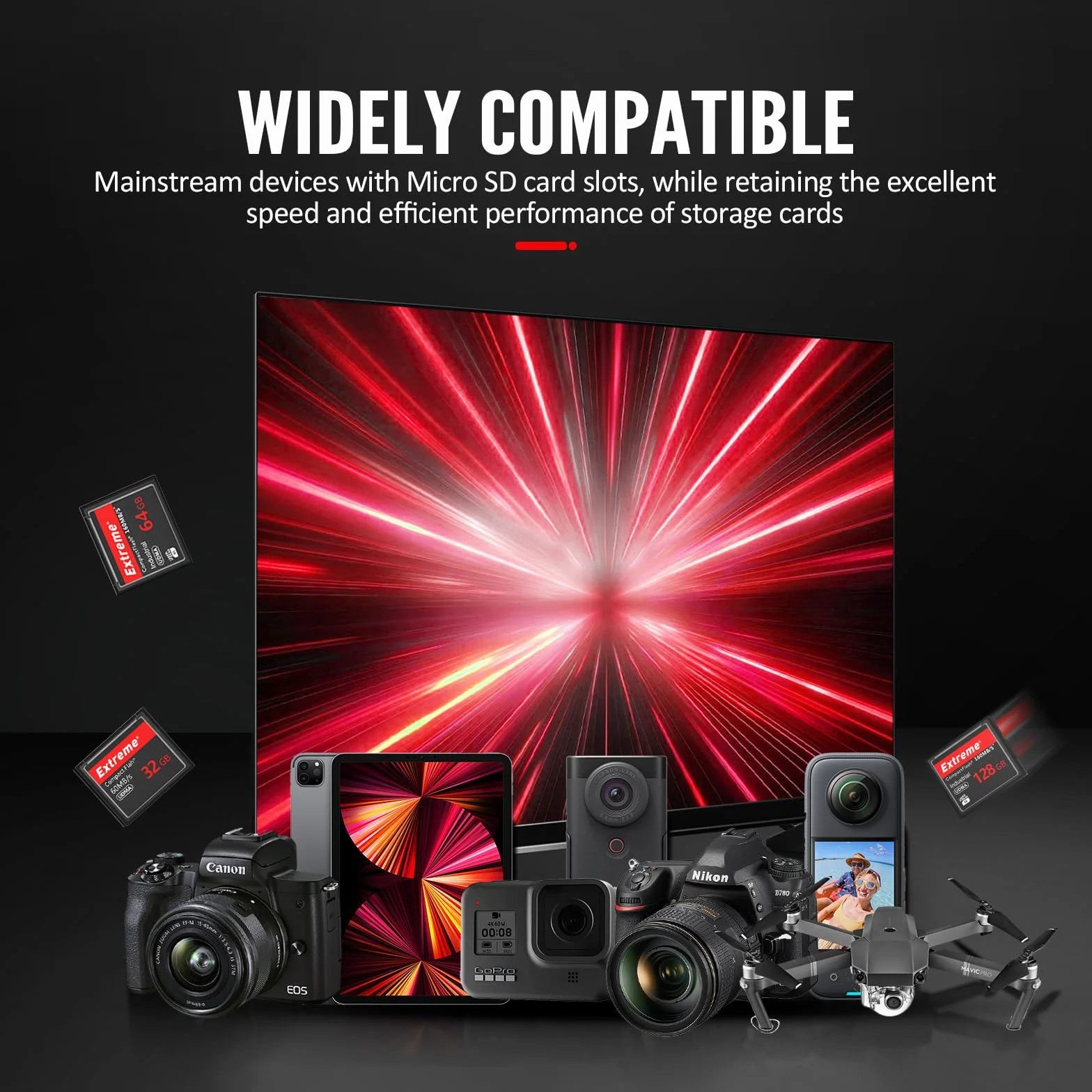 Scheda della fotocamera ottica br&td della scheda di memoria flash compatta (32GB)