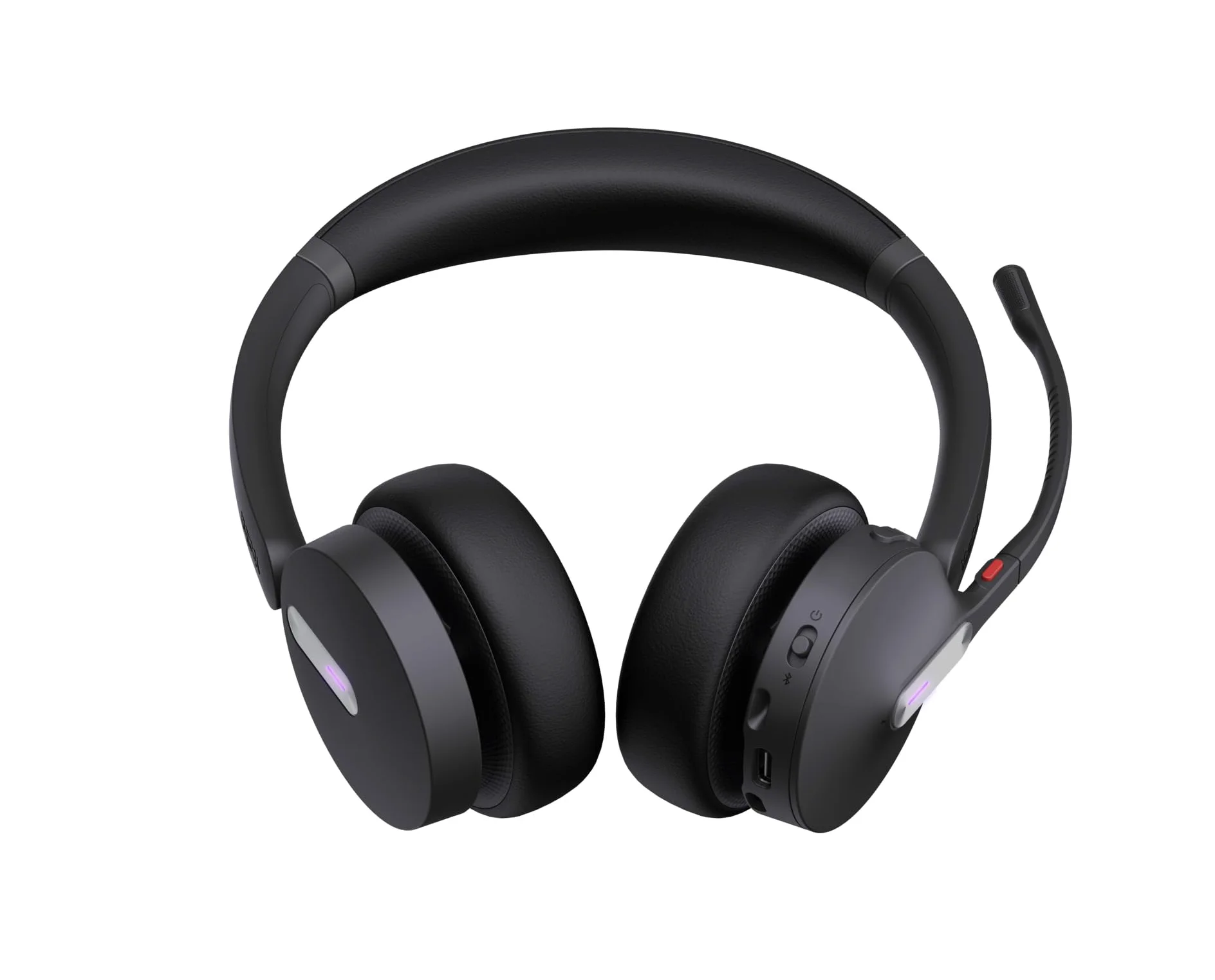 Yealink WH64 Hybrid Dual Teams Casque Sans fil Arceau Bureau/Centre d'appels Micro-USB Bluetooth Noir