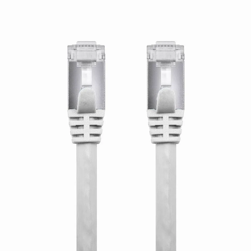 Buhbo CAT7 - Cavo di rete Ethernet RJ45 schermato Infradito colorati estivi, con finte perline 3 ft (24-Pack)