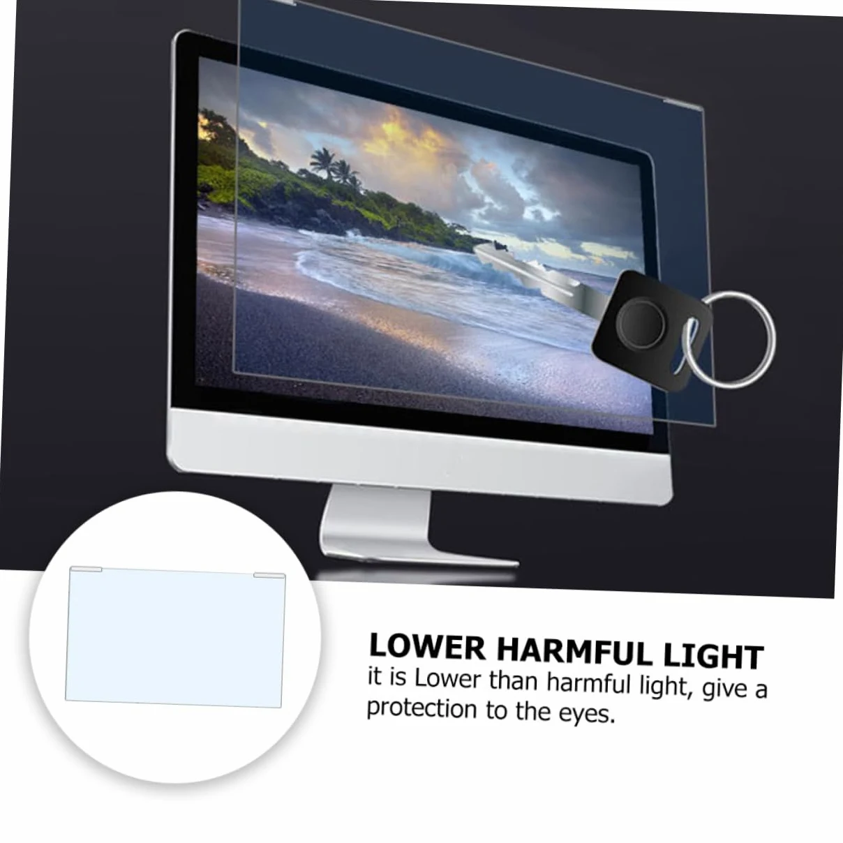 SHINEOFI 1pezzi Pellicola Protettiva Trasparente Per Schermo Portatile Pellicola Protettiva Per Schermo Televisivo Copertura Blu Design Scatto Installazione Sospesa Pulizia in Acqua Utilizz