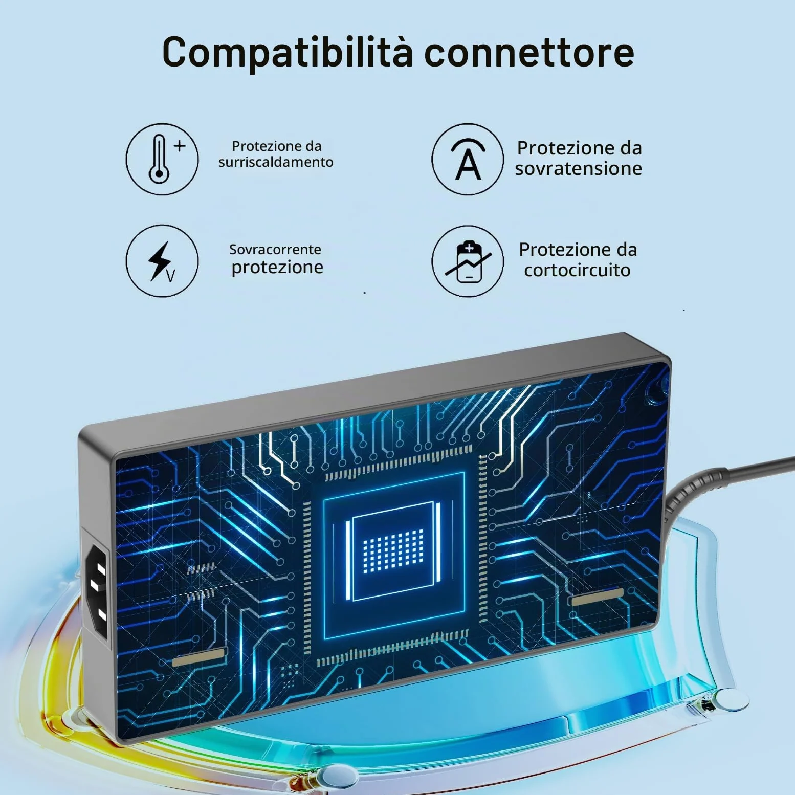 300W Adattatore Compatibile con Lenovo Legion Gaming Notebook 5 7 5i 7i Pro5 Pro5i Pro7 ThinkPad R9000P Y9000K Y9000X R7000P 9000K ADL300SDC3A SA10R16956 5A10W8628928989899 USB quadrati Tipi