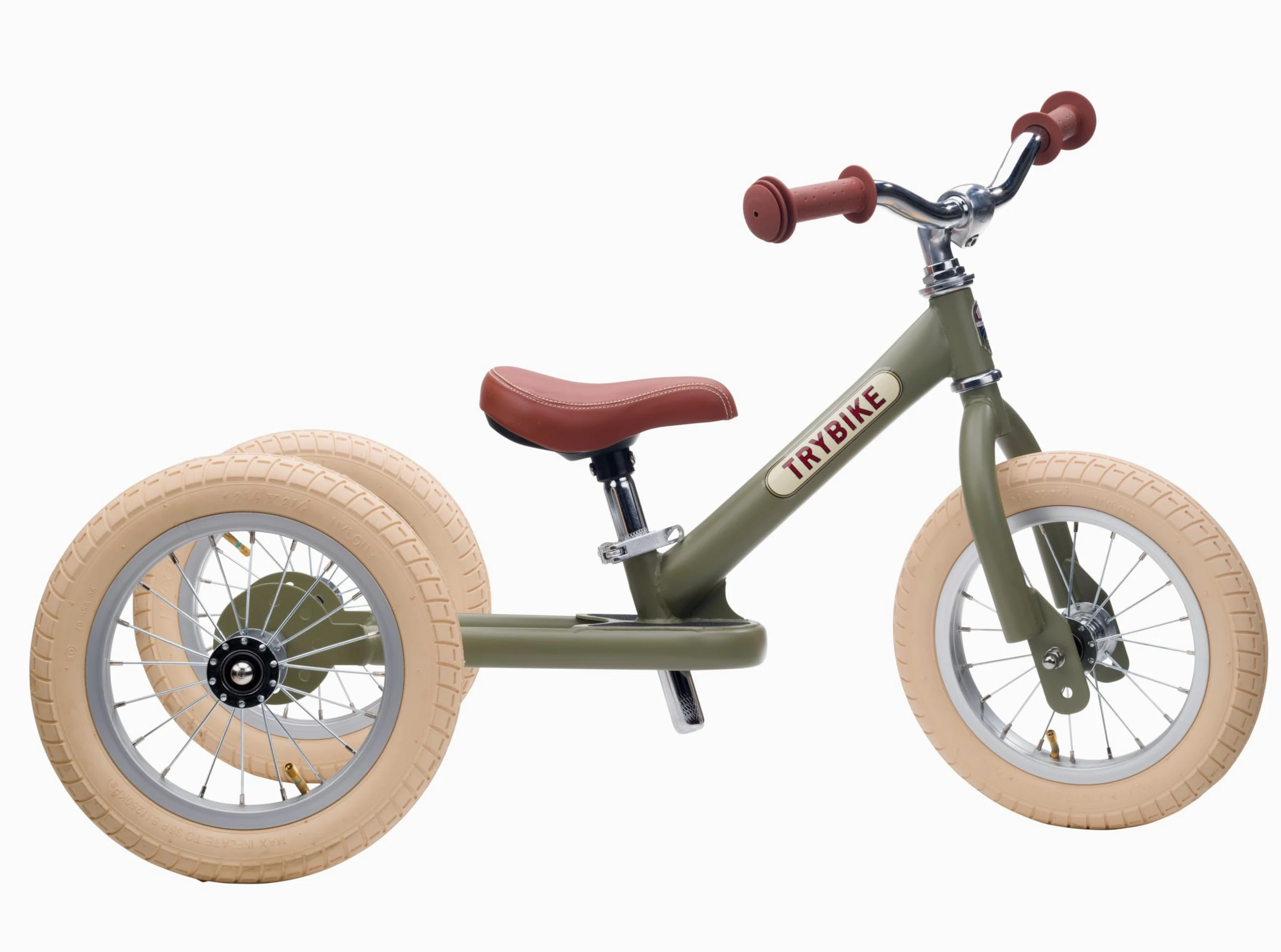 Trybike compatible - 2 Wheel Steel, Vintage Green
