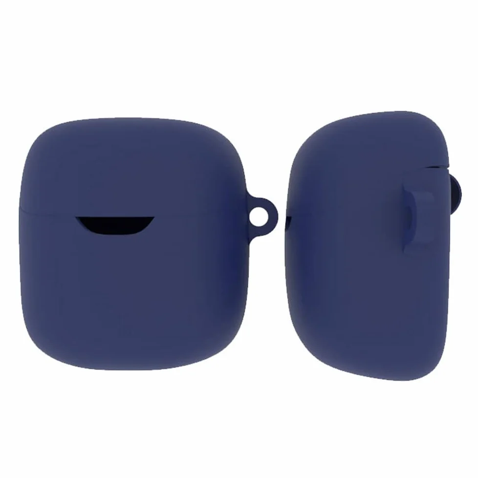 Custodia protettiva in silicone per auricolari anti-caduta per JBL Tune 220 TWS Accessori per auricolari wireless BT (Blu scuro)