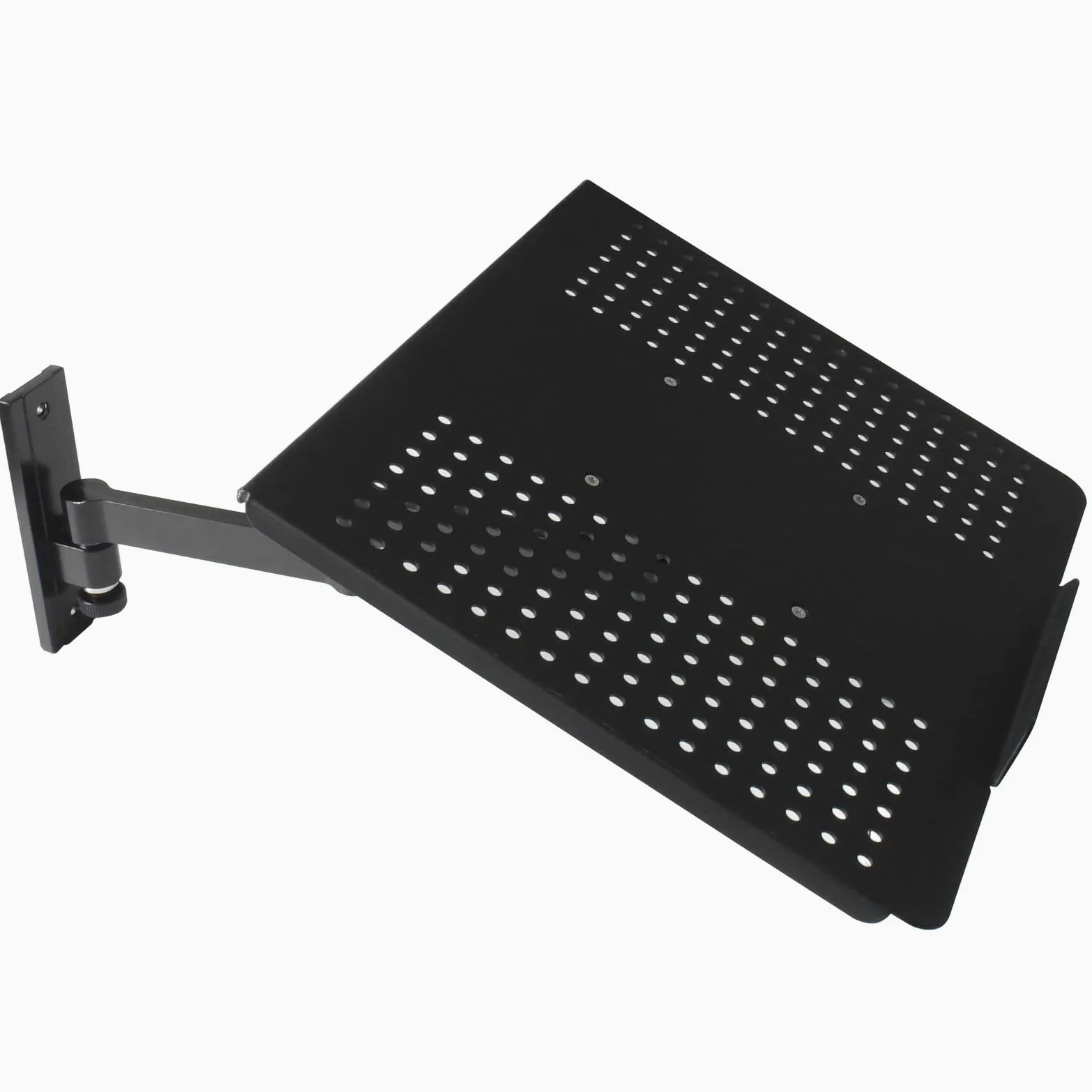 Drall Staffa Universale per Il Montaggio a Parete - per Notebook Netbook Tablet PC - Nero - con Vassoio Adattatore per Notebook - Nero Modello: L52B-APBA