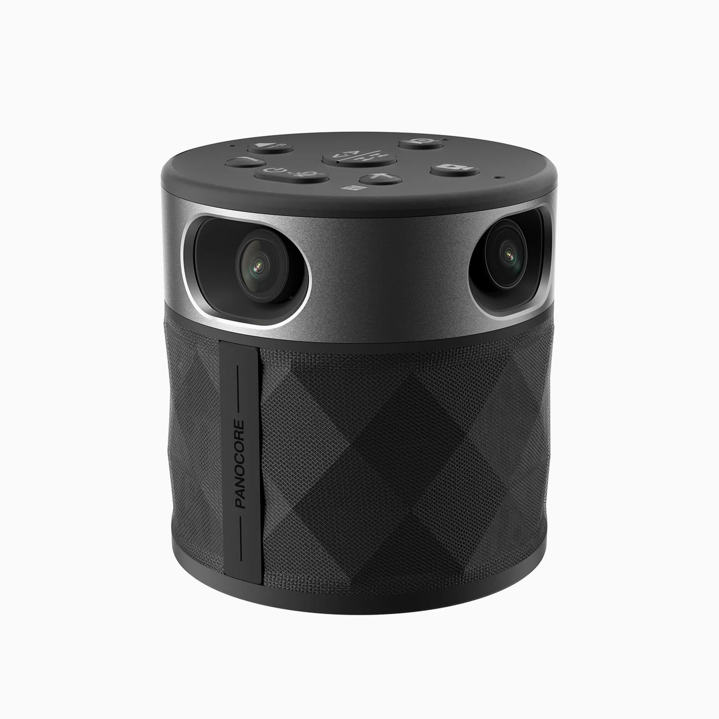 360 telecamera per conferenza all-in-one - 360° telecamera conferenza per PC e Mac, con altoparlante e microfono, riconoscimento automatico degli altoparlanti, registrazione 1080p e