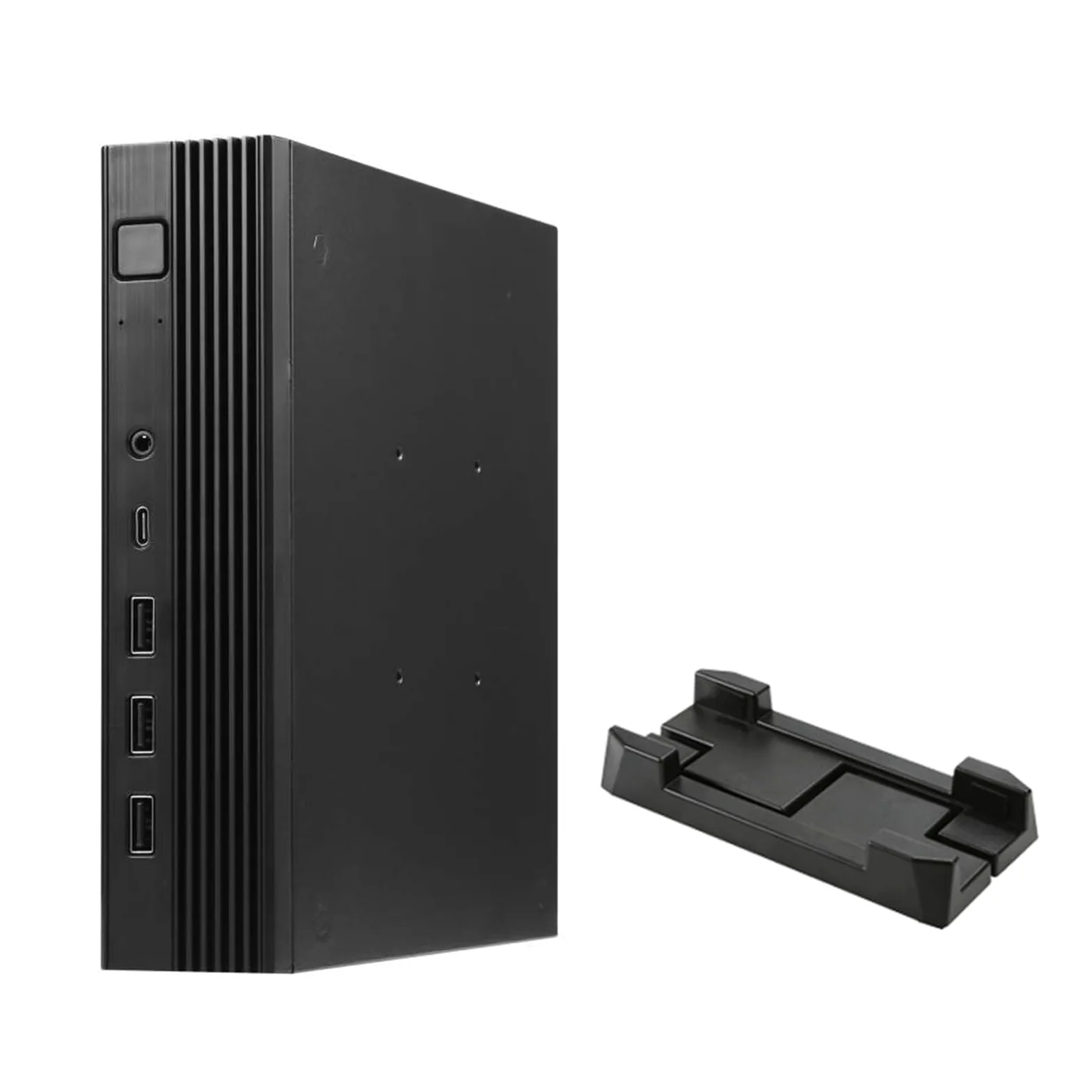TX06 Desktop Small ITX Case Supporta schede madri DCIN sottili Risparmio spazio con raffreddamento velocità Compatibilità con montaggio