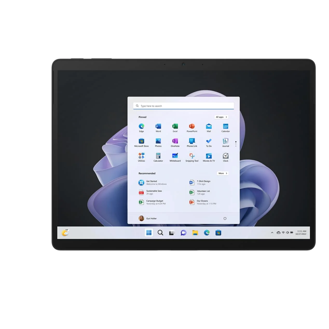 Microsoft Surface Pro 9 - 13" - Alimentazione per Intel Evo, 12º gen Intel Core i7,16GB, 256GB con Iris Xe graphics - Windows 11, Grafite