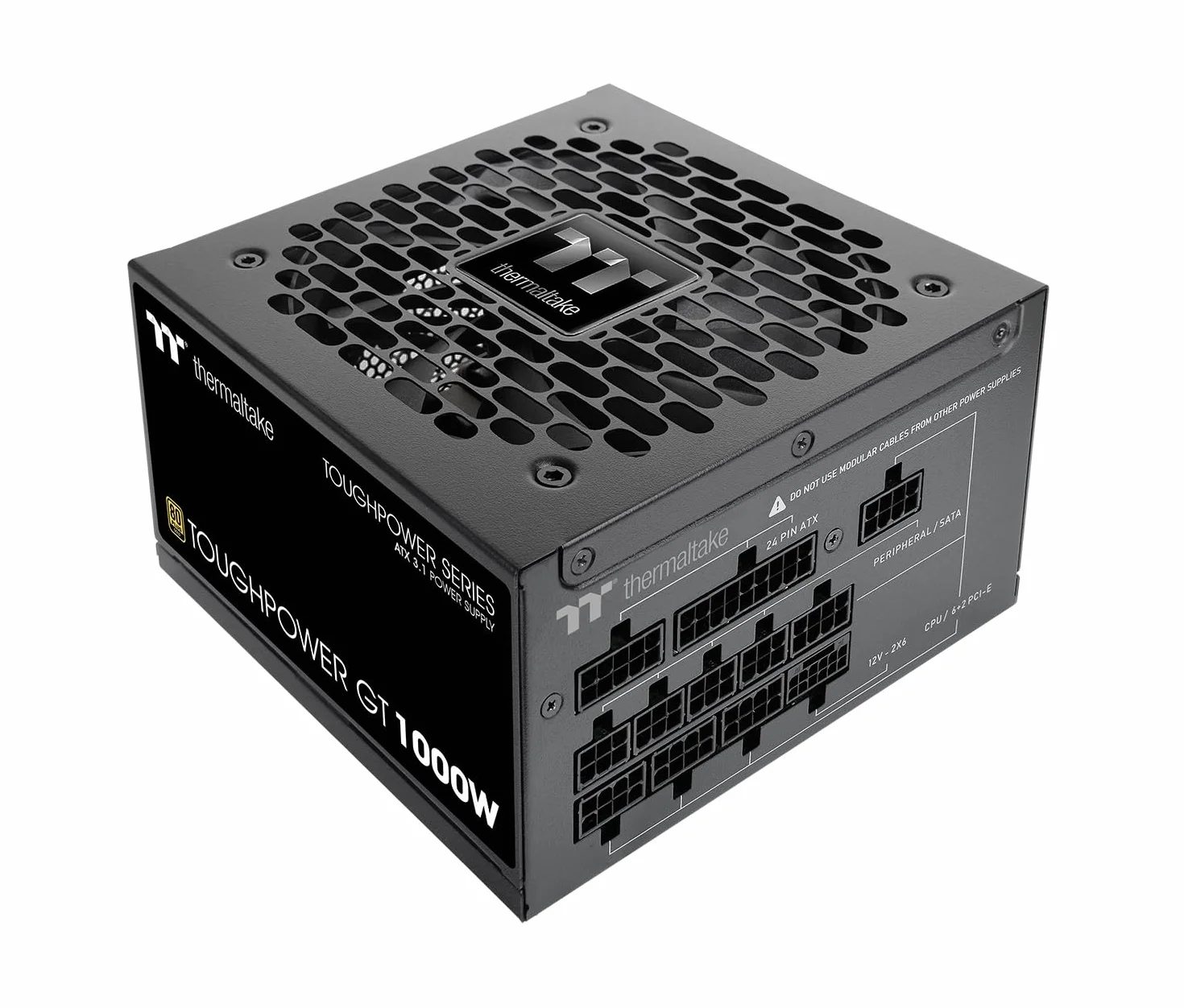 Thermaltake Toughpower GT 750W | ATX 3.1 | PCIe 5.1 12V-2x6-Anschluss | ultraleise Smart-Zero-Funktion | Low Profile Kabel | 80+ GOLD | Modular