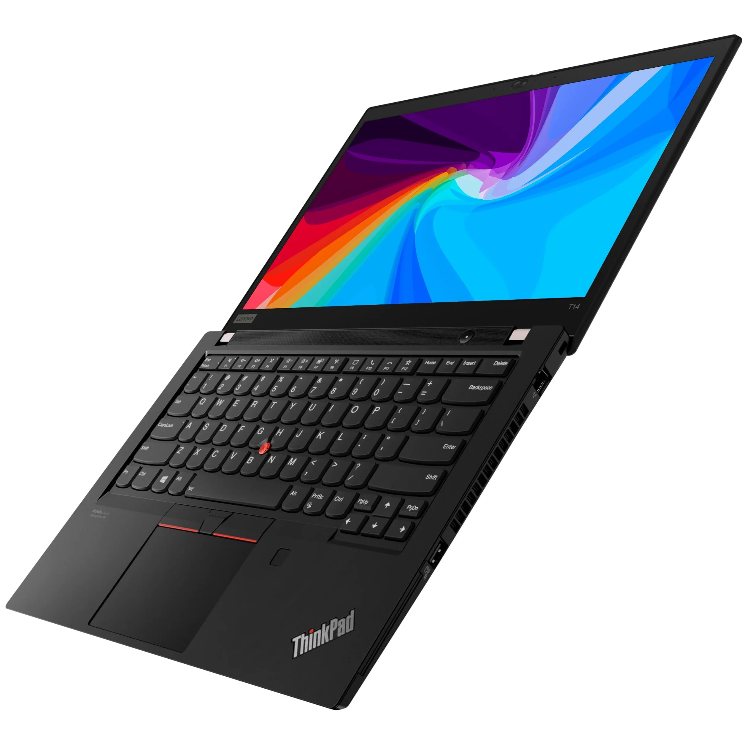 Lenovo Thinkpad T14 Gen 2 Business Laptop, 14" FHD (1920 x 1080), AMD Ryzen 5 Pro 5650U, 16 GB RAM, SSD da 512 GB, tastiera US QWERTY Windows 11 Pro (ricondizionato)