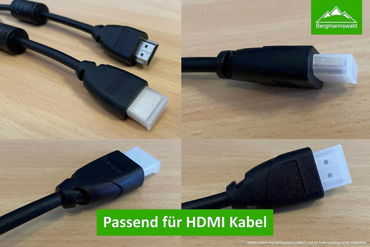 56 x cover antipolvere per USB C, USB A, connettori HDMI, tappo antipolvere antipolvere per smartphone, tablet, PC, hard disk, laptop e cavi, spina antipolvere di tipo C Port Dust Caps
