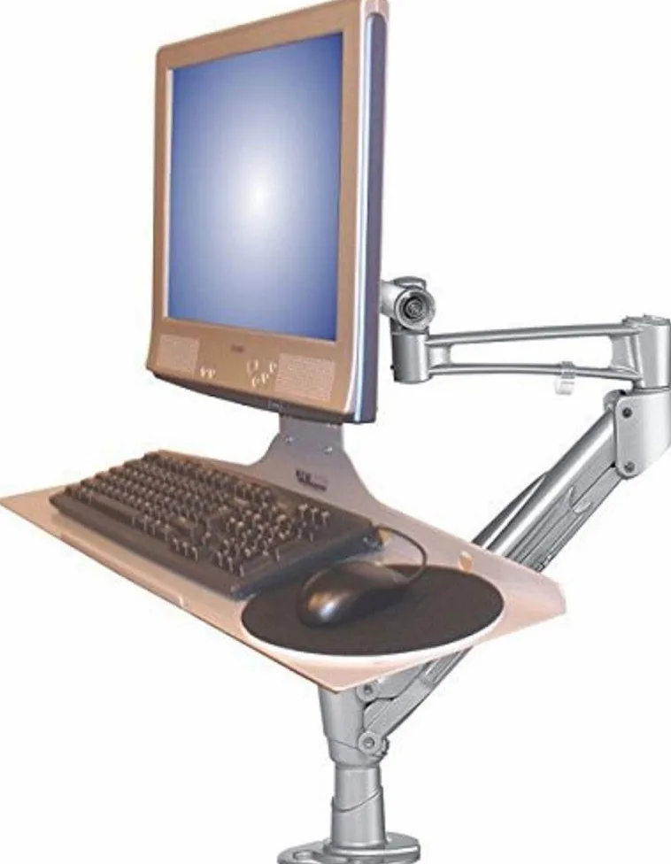 NewStar KEYB-V100 Supporto per tastiera e mouse argento 10kg