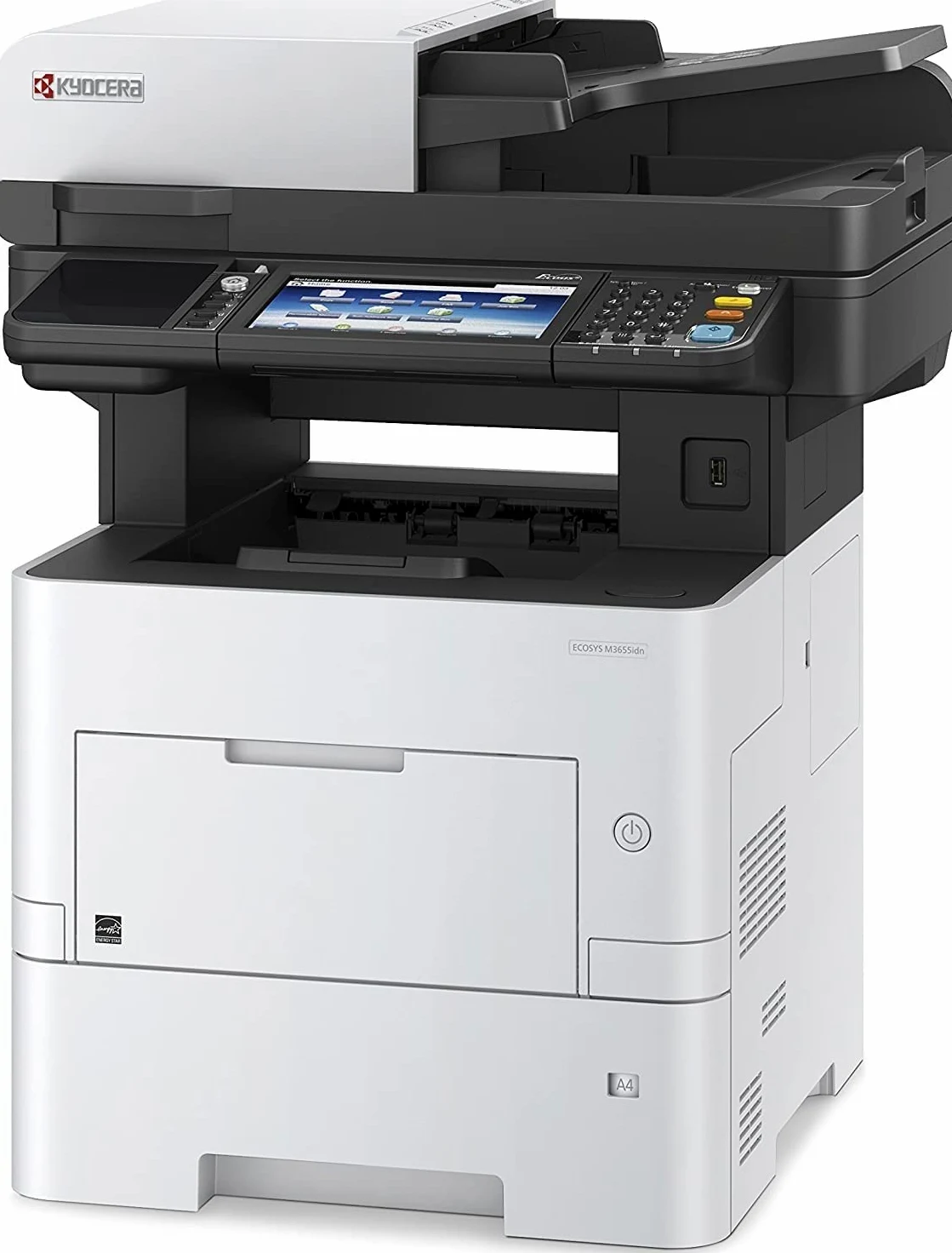Kyocera Ecosys M3655idn Stampante multifunzione 4 in 1 in bianco e nero: stampante, fotocopiatrice, scanner, fax. Stampa Mobile Print