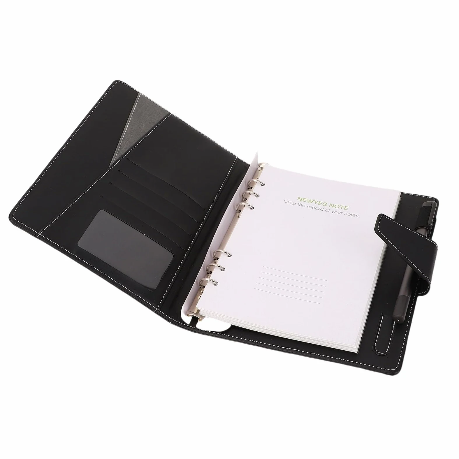 SUNGOOYUE Set di Quaderni con Penna Digitale Intelligente Set di Sincronizzazione per Scrittura per Riunioni di Lavoro Ufficio PU Dimensioni: 9,25x7,09x1,02 Pollici