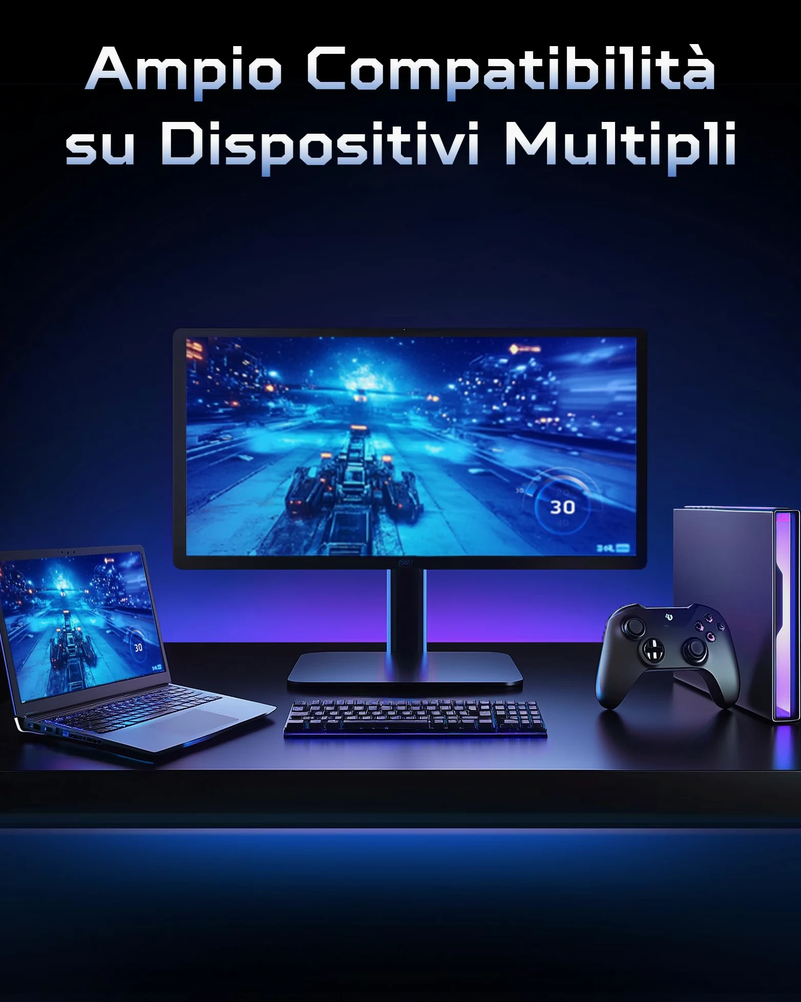 Acer Predator GM9 M.2 NVMe SSD 1TB PCIe 5.0 – Velocità di lettura fino a 14500 MB/s – Disco interno Gen5 per uso professionale – Alimentazione per il gioco compatibile con PC e laptop.