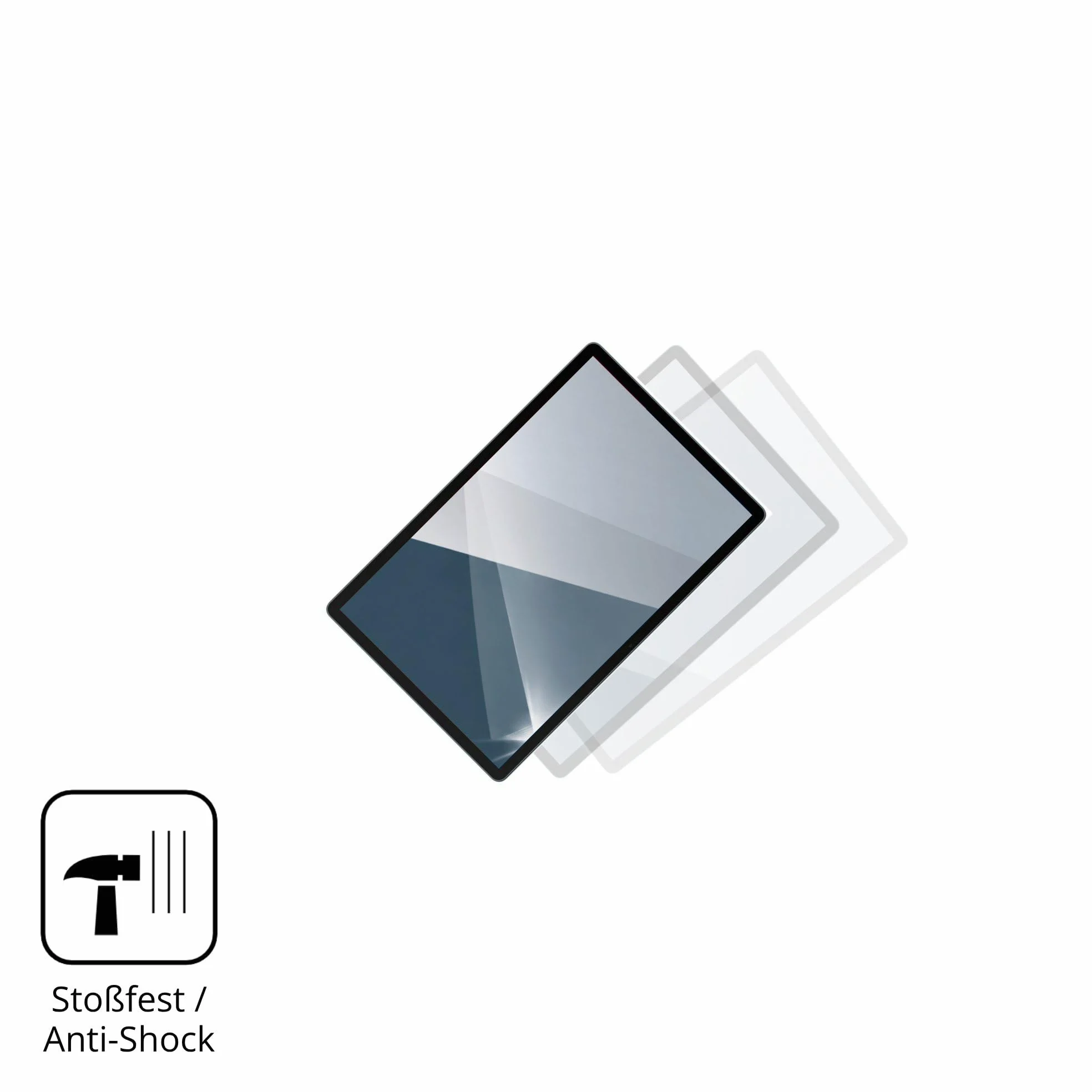 dipos 2x Pellicola Protettiva 9H trasparente per Doogee U14 | Non si rompe e non si scheggia, non è vero vetro, Anti-Shock, si adatta perfettamente, antigraffio, senza bolle, autoadesiva