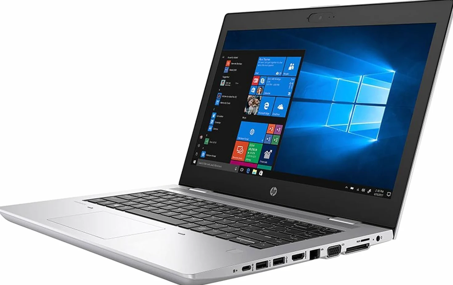 HP ProBook Laptop Computer Business, Pc Portatile Notebook Intel i7 8th, Ram 16 Gb, SSD 512 Gb, Display FHD da 14", WiFi, Windows 11 Pro + Libre Office (Ricondizionato)