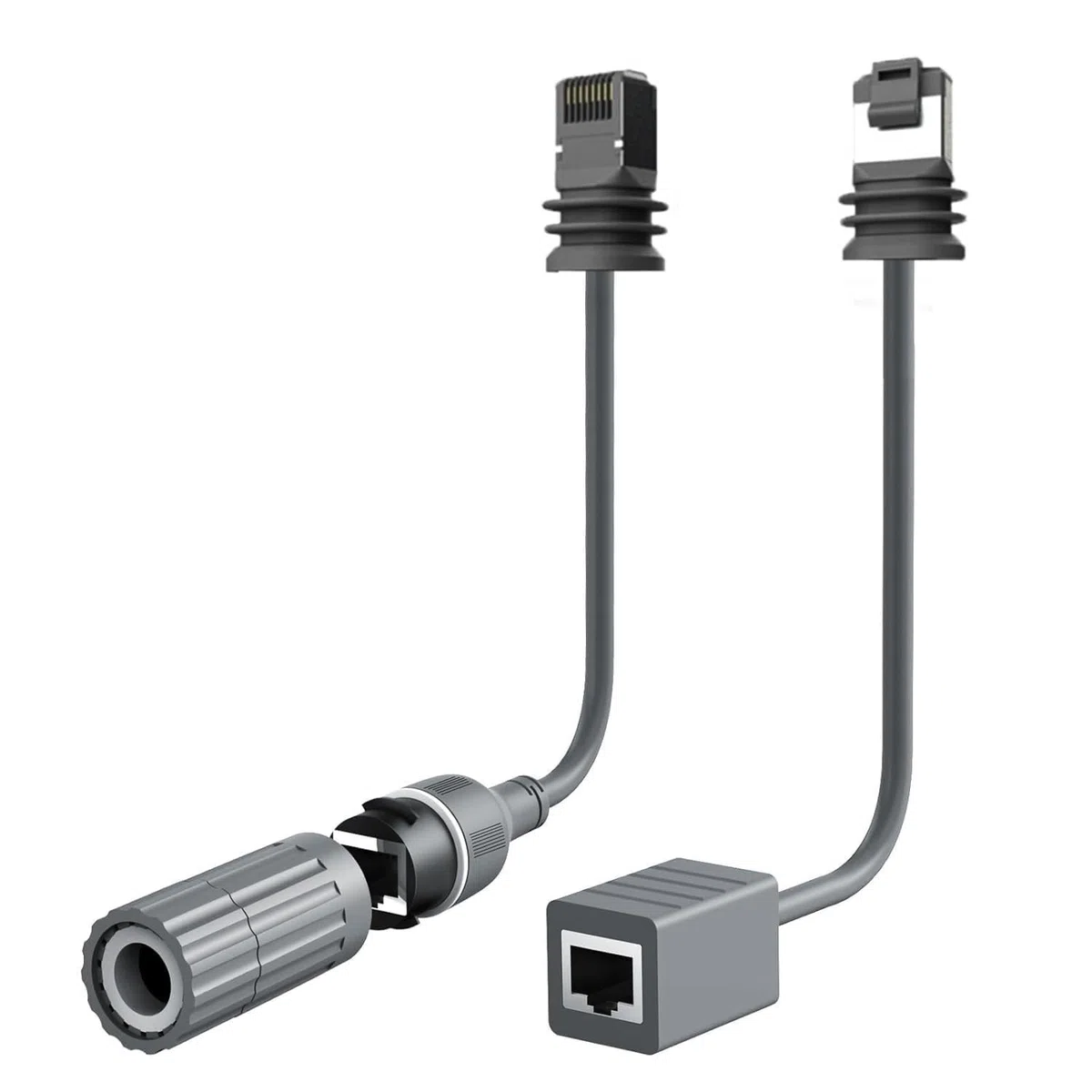 Starlink - Adattatore Ethernet per Starlink Satellite rettangolare Gen3 V3, convertitore RJ45 Gen 3, per cavo Starlink, adattatori RJ45, connettore femmina (RJ45-lato esterno)