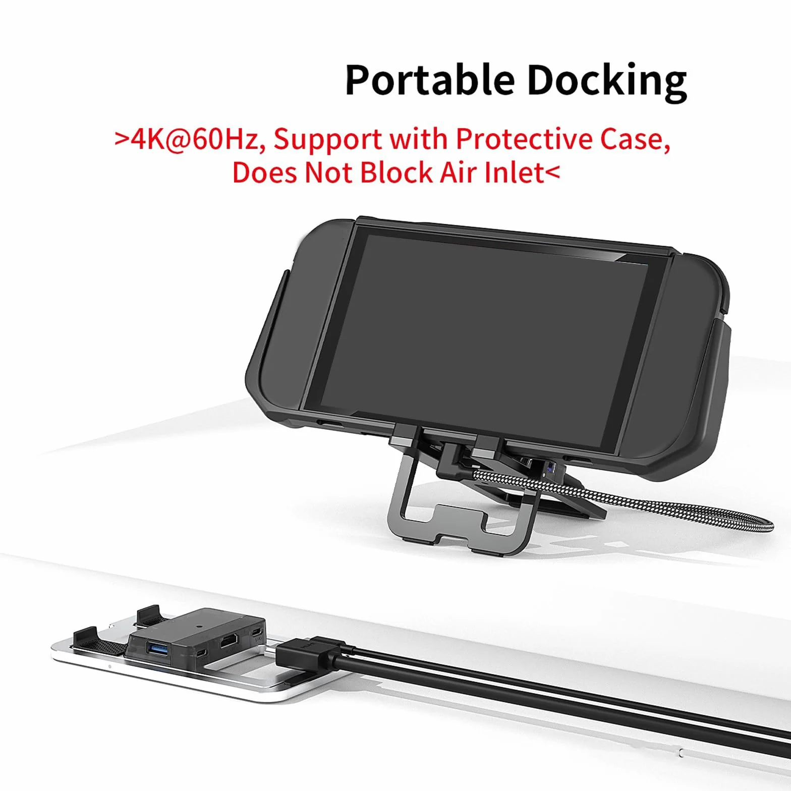 Base di raffreddamento per console di gioco palmare PD100W ricarica più porte console stand stazione console