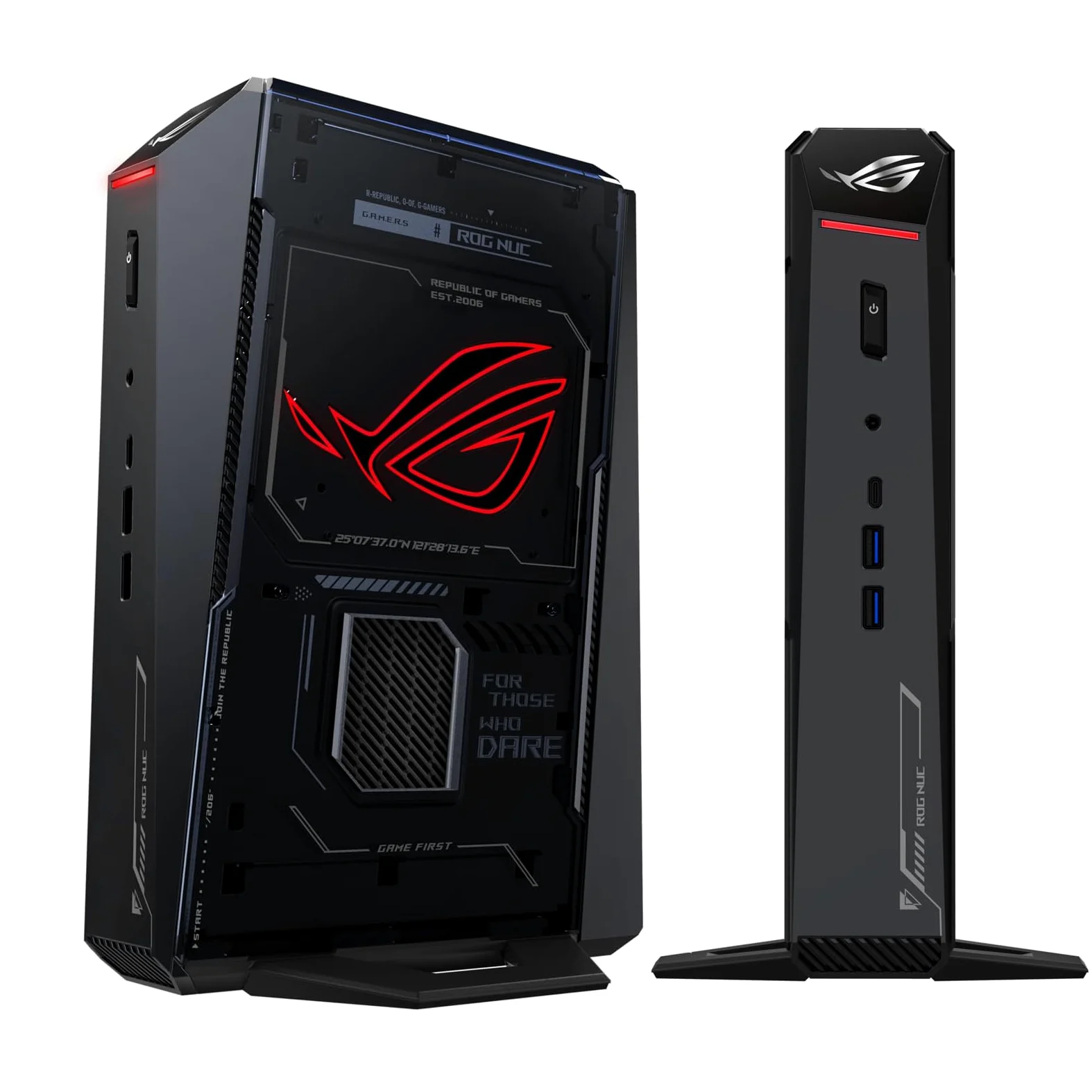 ROGNUC Gaming Mini PC, Intel Core Ultra 9-275HX, GeForce RTX 5070 Ti, 32GB DDR5, Thunderbolt 4, Triple-Fan Cooling, ARGB Lighting (TB, 2)