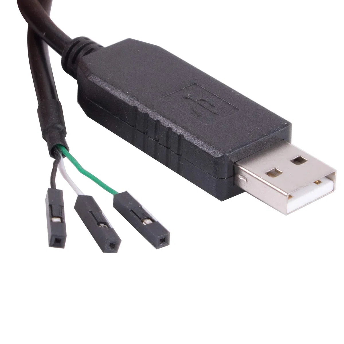 Cavo adattatore FTDI USB a TTL seriale 3,3 V 5 V con 3 pin passo 0,3 cm FeMale Socket Header UART IC FT232RL Chip per Windows 10 8 7 (livello logico 5 V TTL)