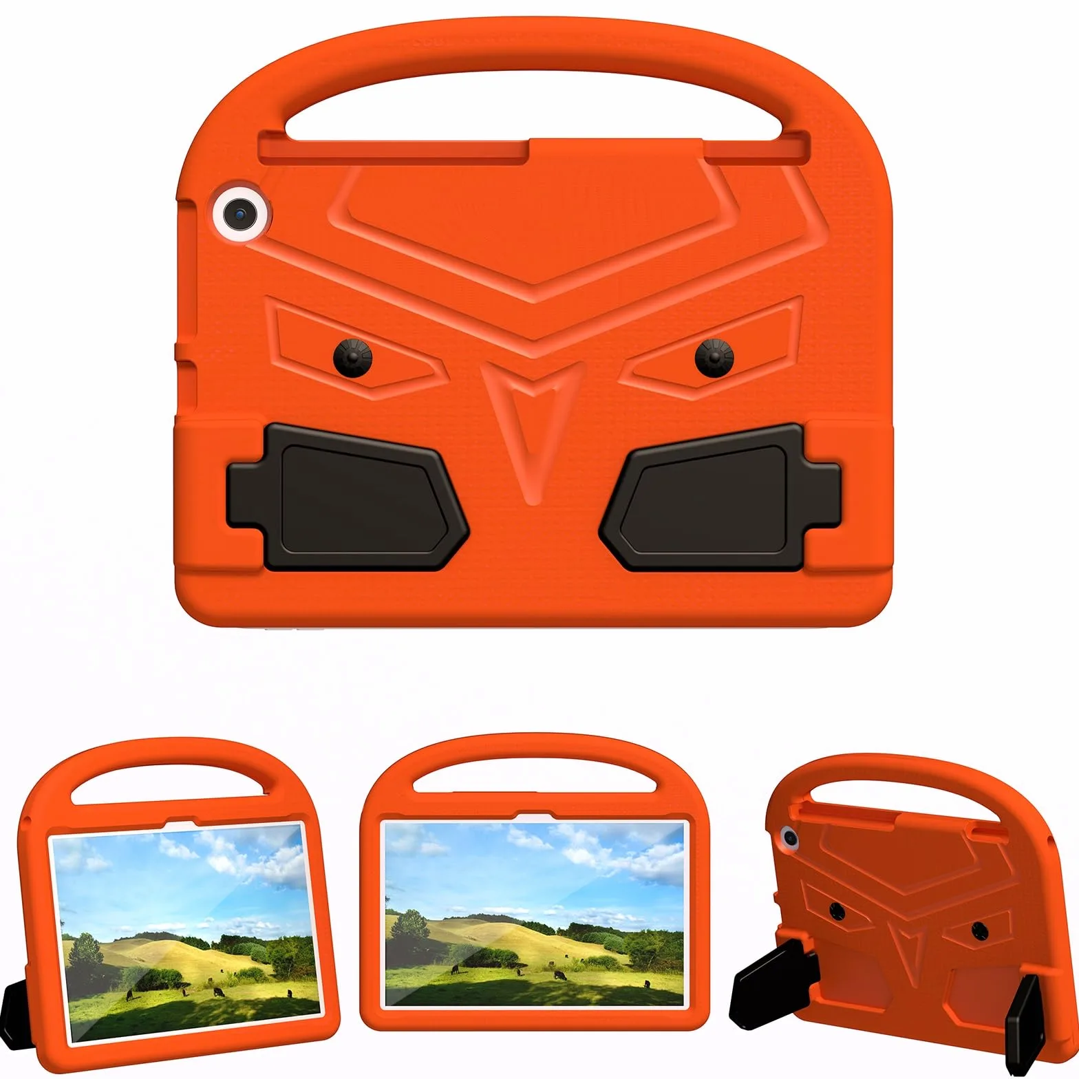Custodia protettiva per tablet PC compatibile con bambini compatibile con Kindle Fire Max 11 2023 Release/HD 11 custodia - Custodia resistente leggera in EVA antiurto con manico protettivo (colore: