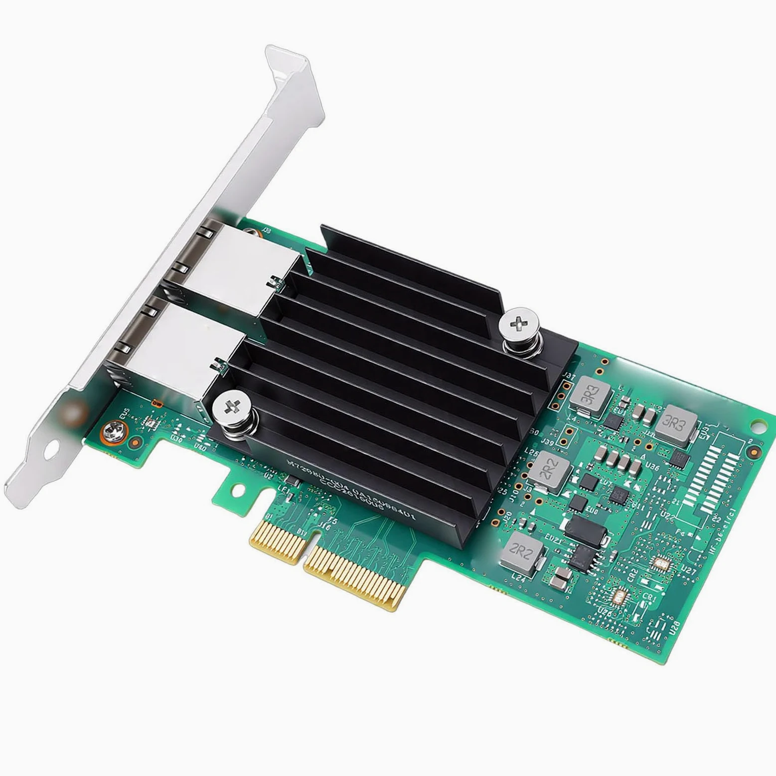 Scheda di Rete PCIE 10Gb, Scheda Ethernet Dual RJ45 con X550AT2