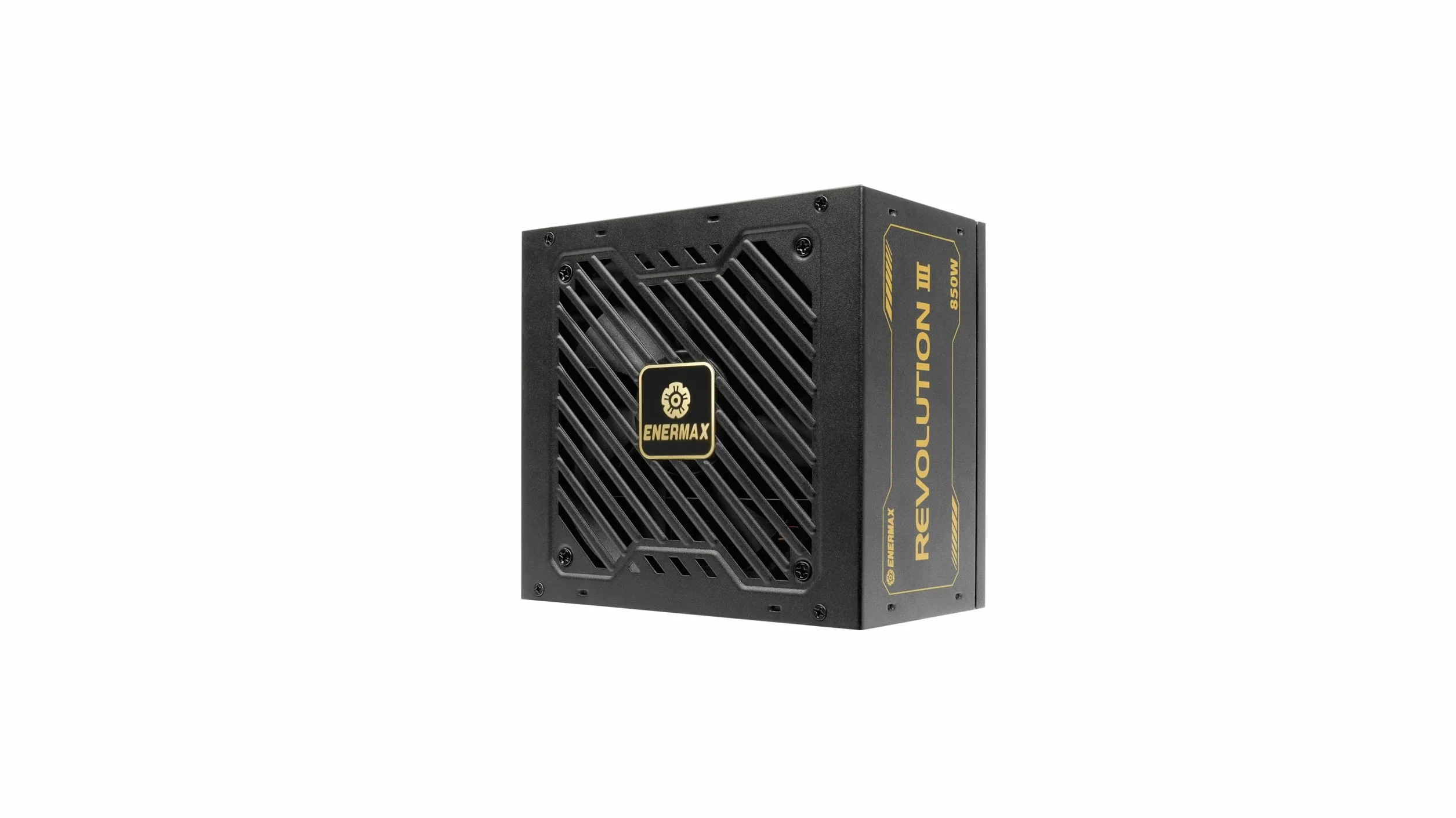 ENERMAX Revolution III 850 Watt | Alimentatore completamente modulare ATX 3.1 | PCIe 5.1 | 80 Plus Gold | ventola FDB silenziosa da 120 mm | Condensatori 105°C | ERV850G-AHG-MAC