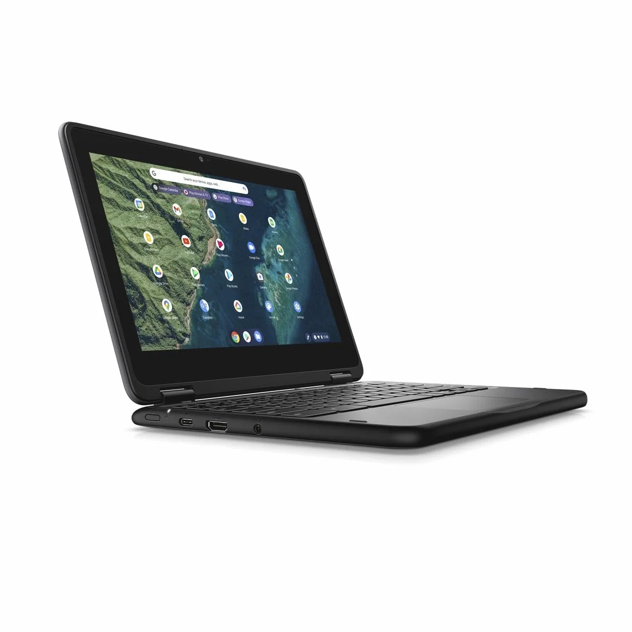 Dell Chromebook 3110 2-in-1 Touchscreen Laptop, 11,6 pollici HD, Intel Celeron N4500, 4 GB RAM, eMMC da 32 GB, tastiera US QWERTY, Chrome OS (ricondizionato)