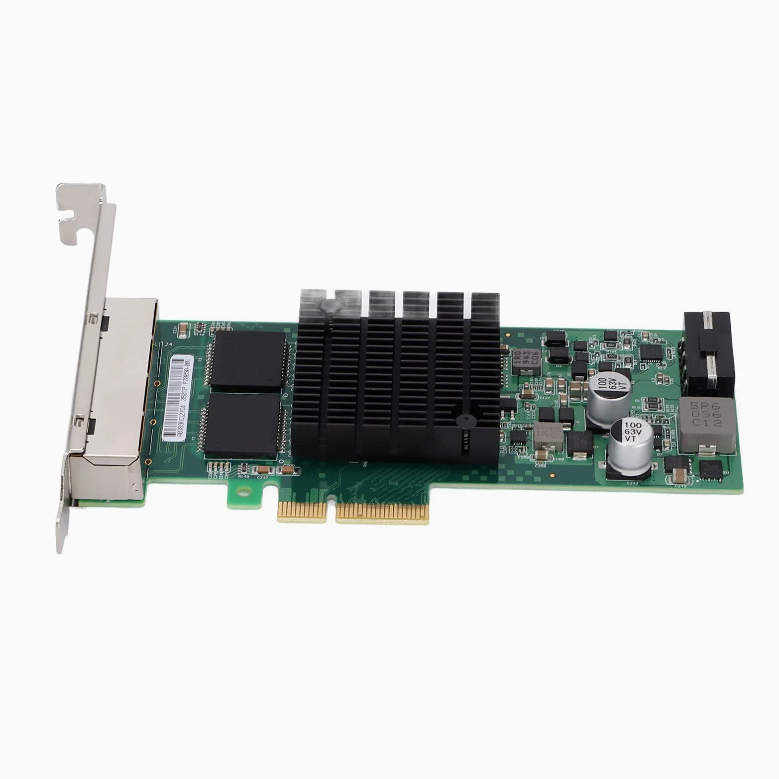 Scheda di Rete 4 Interfacce R45 Adattatore Ethernet Affidabile per