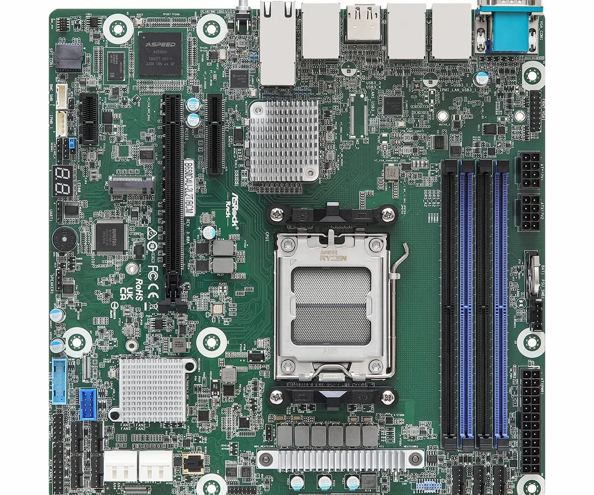 ASRock MBS AMD AM5 B650D4U-2L2T/BCM