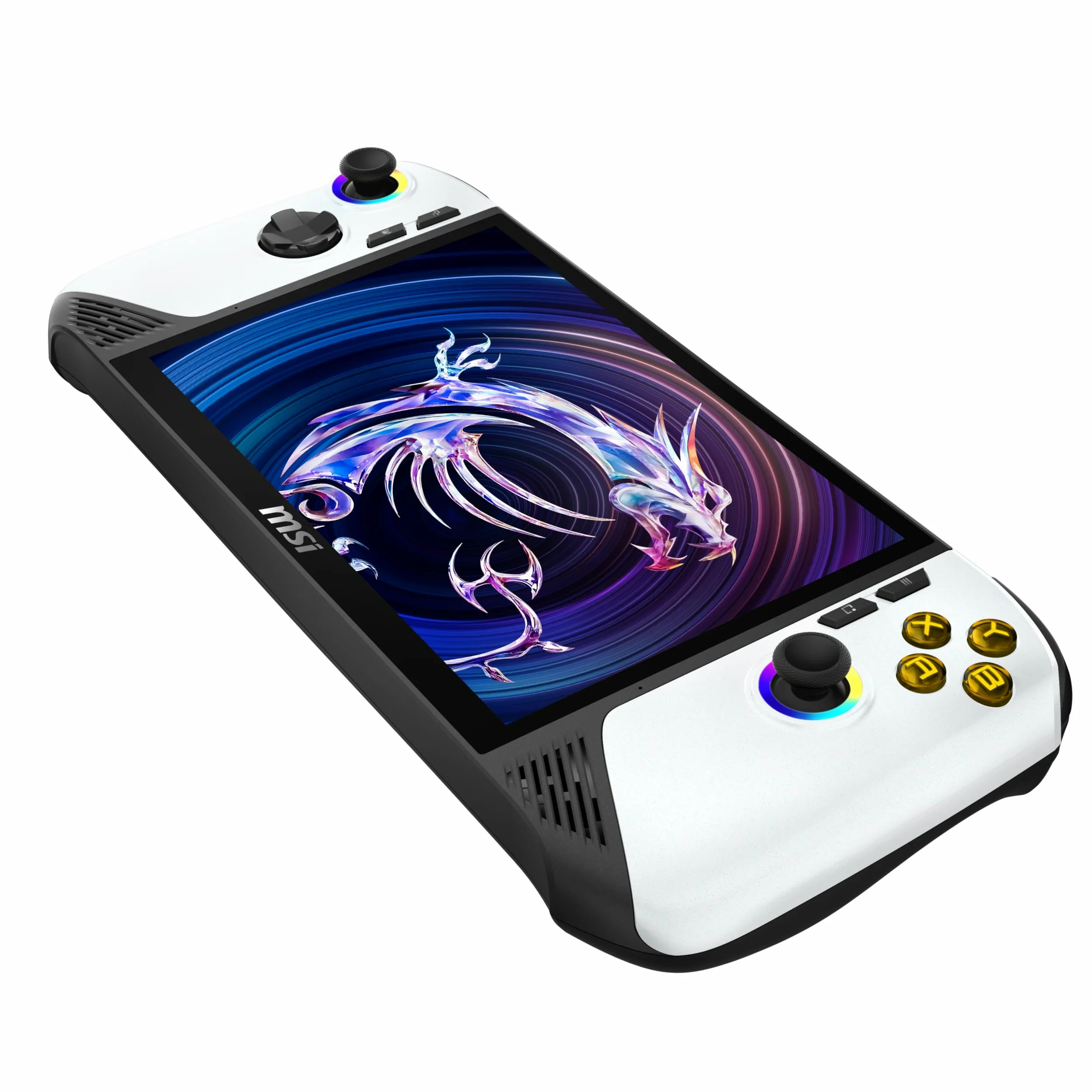 MSI Claw 8 AI+ A2VM Polar Tempest Edition-086FR: Intel Core Ultra 7 258V - 32GB LPDDR5 - SSD 2TB - Intel Arc Graphics - 8" Full HD 120Hz Touch 500Nits - WiFi 7 - Windows 11 Famiglia
