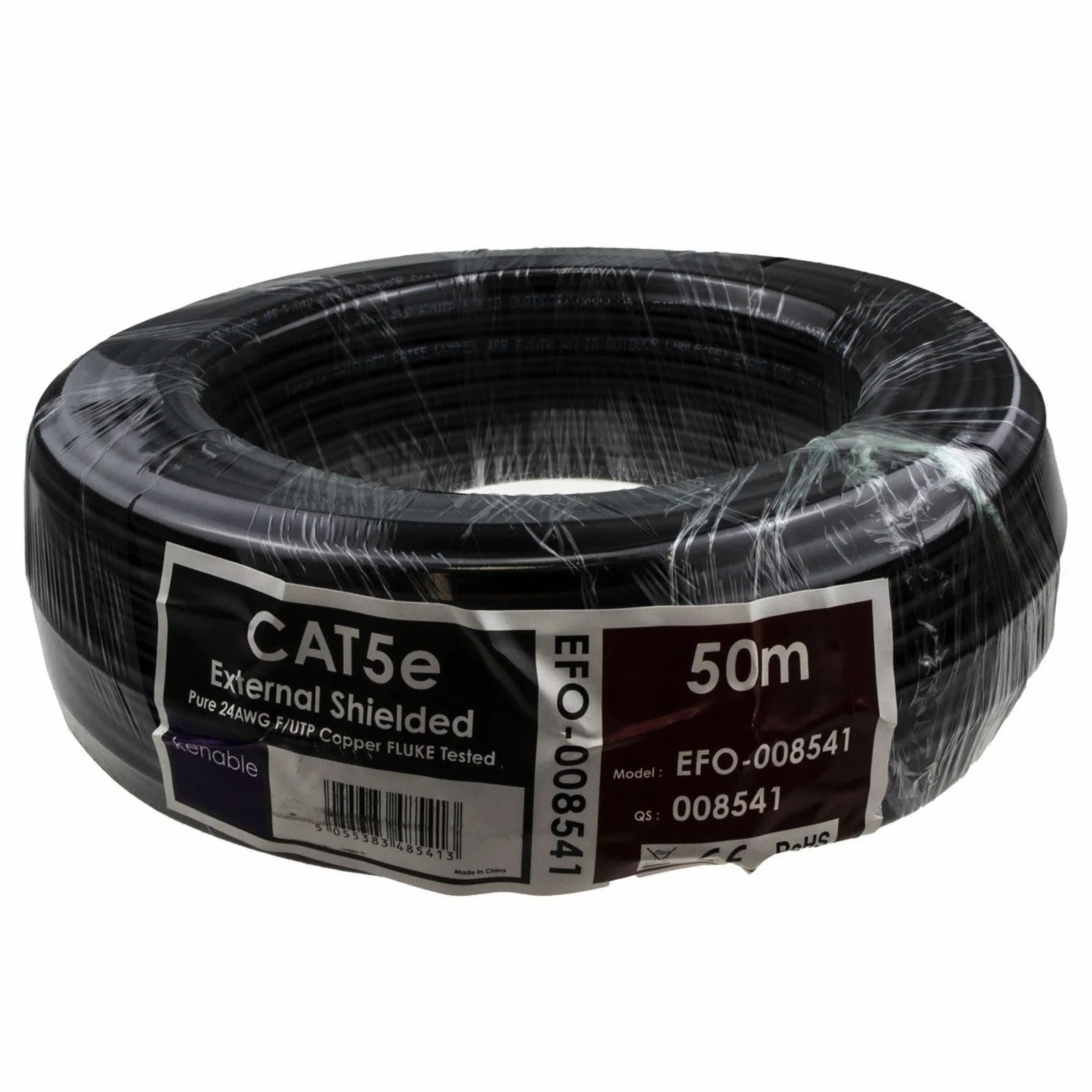 kenable Cavo esterno schermato CAT5e esterno in rame Ethernet FTP cavo 50 m [50 metri/50 m]