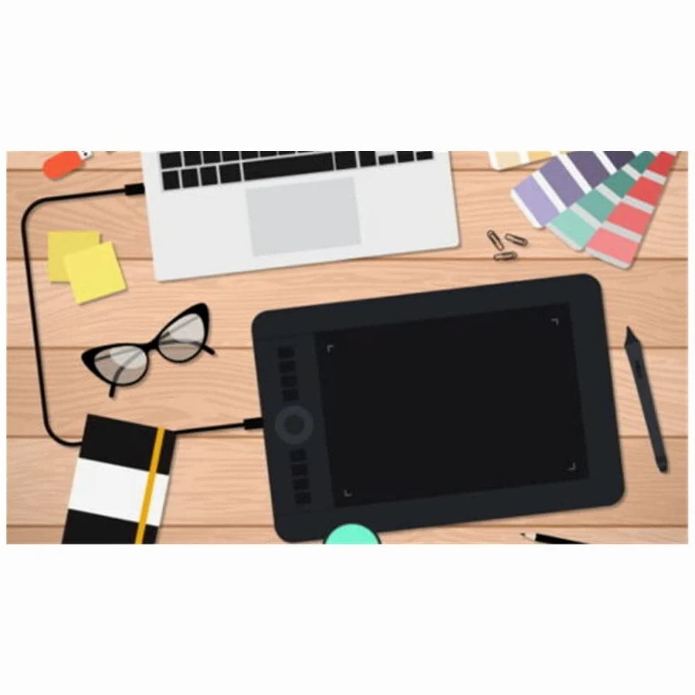 Grip Pen (KP-501E) Compatilbe per Intuos 4/5 / Pro Cintiq Grip Pen