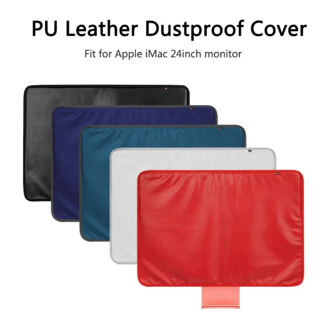 N//B Copertura Antipolvere per Monitor per Computer Compatibile per iMac 24", Custodia Protettiva per Pannello LCD/LED/HD (Grigio)