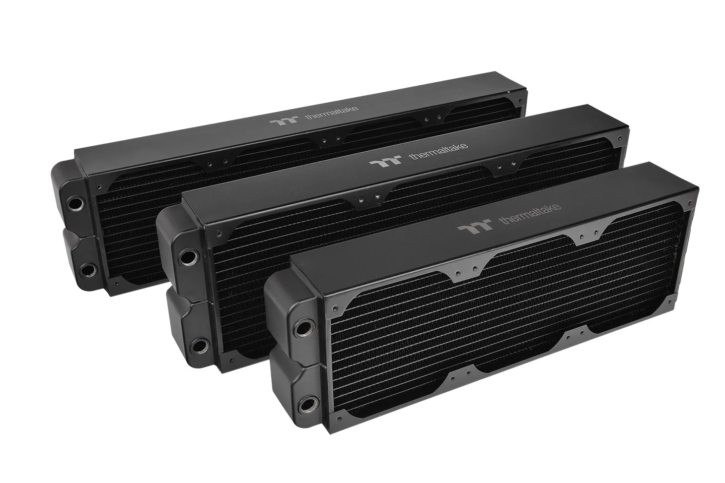 Thermaltake CL-W192-CU00BL-A - Radiatore in Rame da 480 mm, Nero