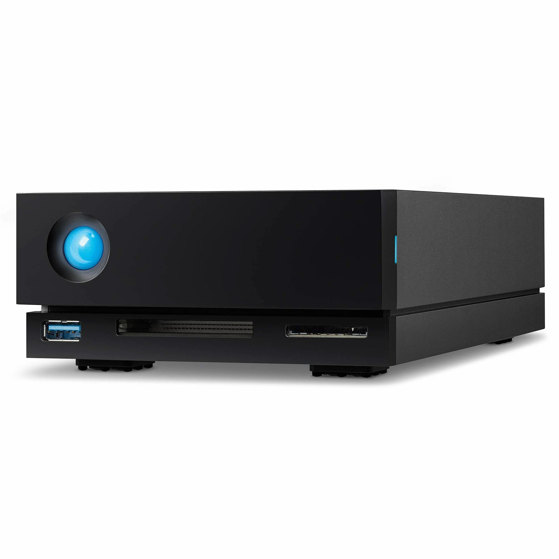 LaCie 1big Dock HDD, 20TB, Thunderbolt 3, USB 3.1 e USB 3.0, per PC Mac iPad & iPhone, Data Rescue Service (STHS18000800)