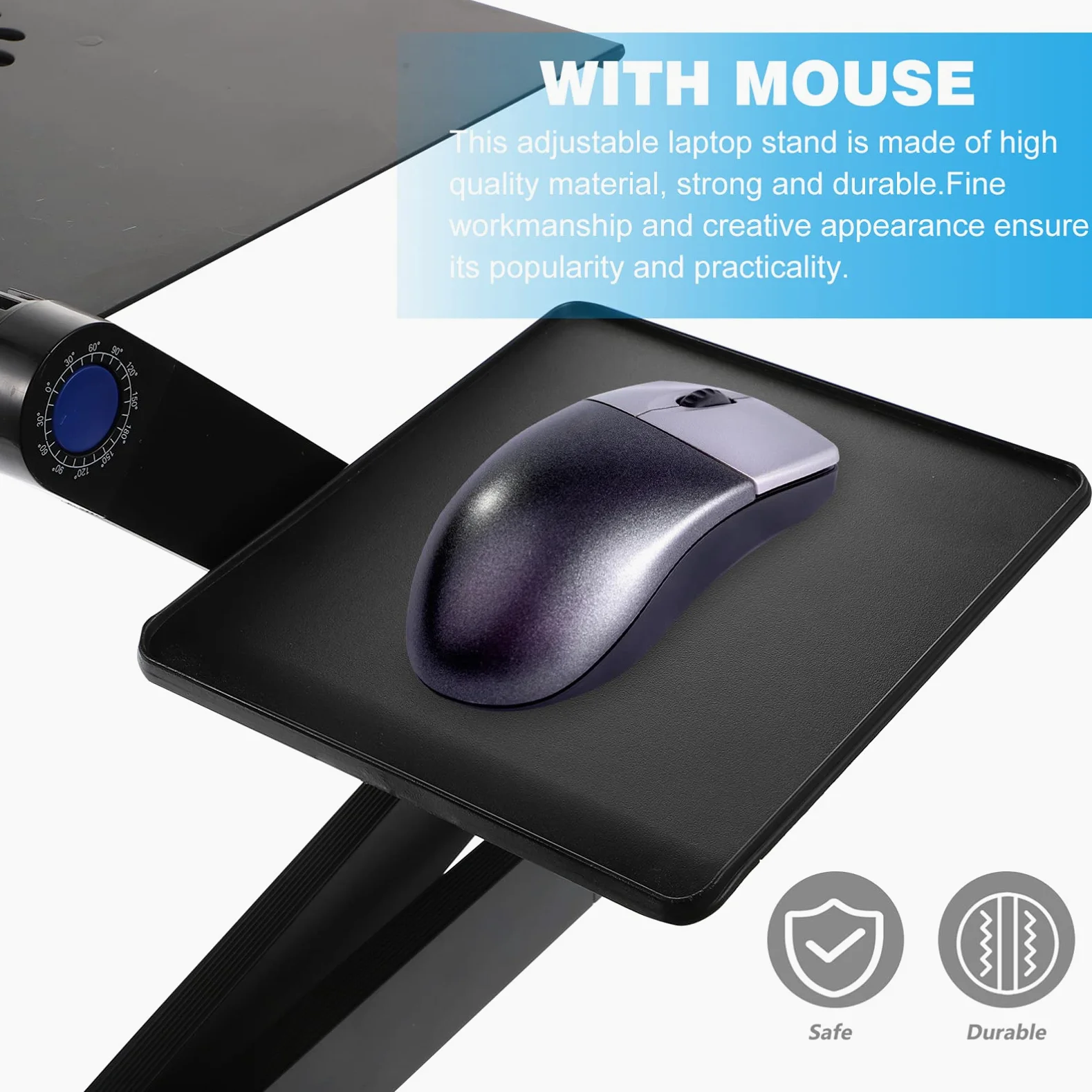 Veemoon Rialzo Laptop Lega Di Alluminio Con Ventilazione Supporto Pieghevole Ergonomico Per Notebook Per Uso Domestico e Ufficio