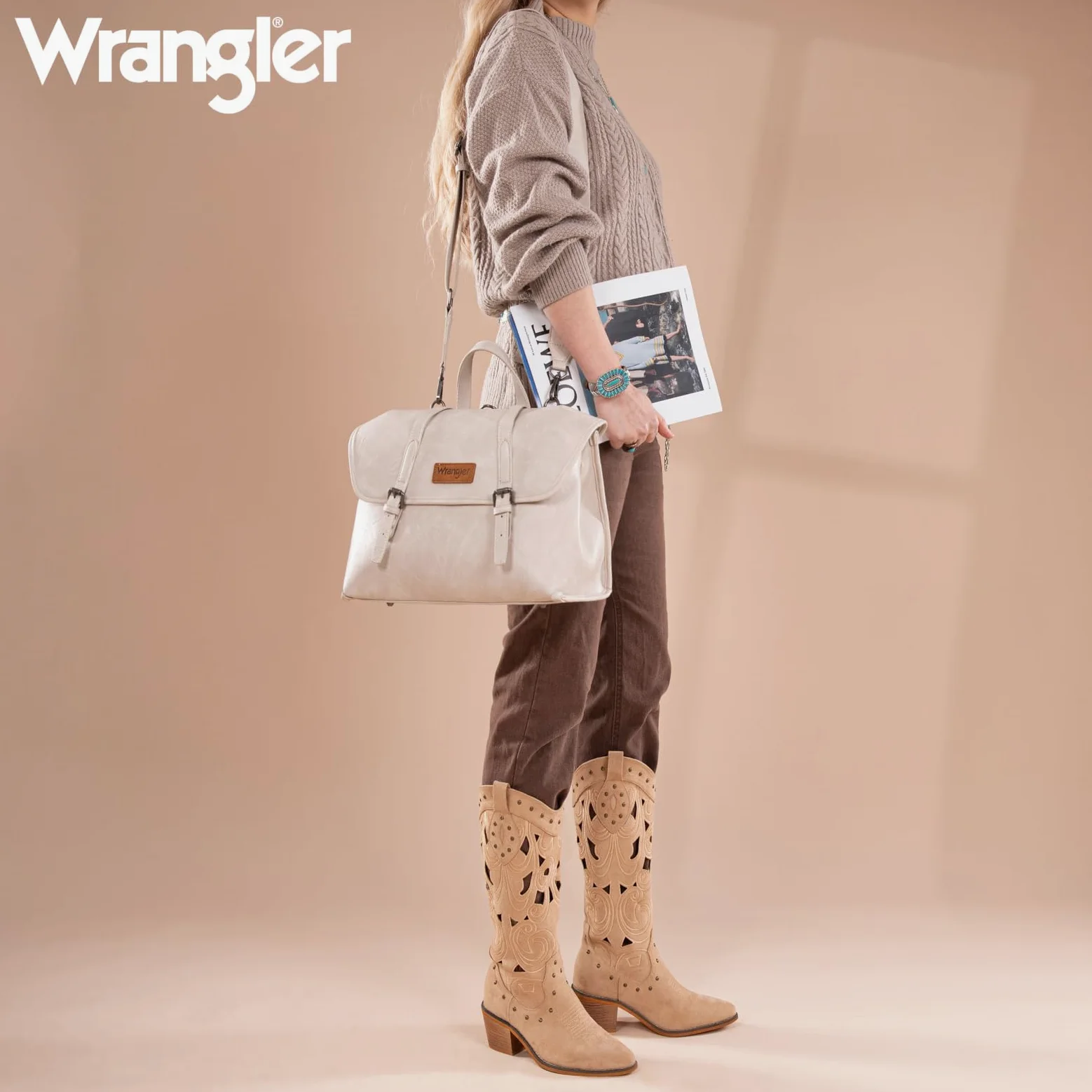 Montana West Wrangler, zaino convertibile da donna, borsa messenger, borsa da lavoro per lavoro, viaggi, ufficio