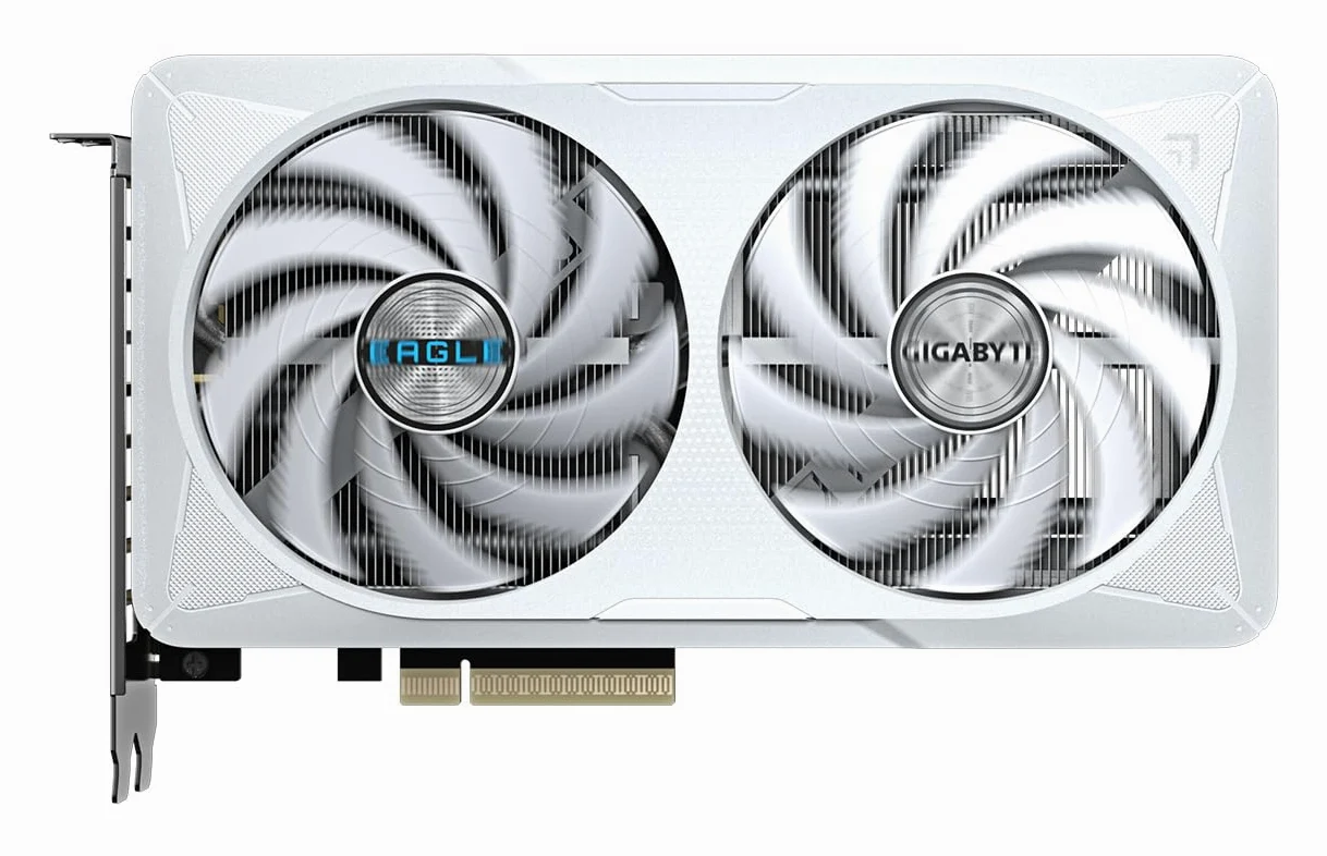 Gigabyte GeForce RTX 5060 EAGLE OC ICE 8G Scheda Grafica - 8GB GDDR7, 128bit, PCI-E 5.0, 2550 MHz Frequenza core, 3 x DisplayPort, 1 x HDMI, GV-N5060EAGLEOC ICE-8GD
