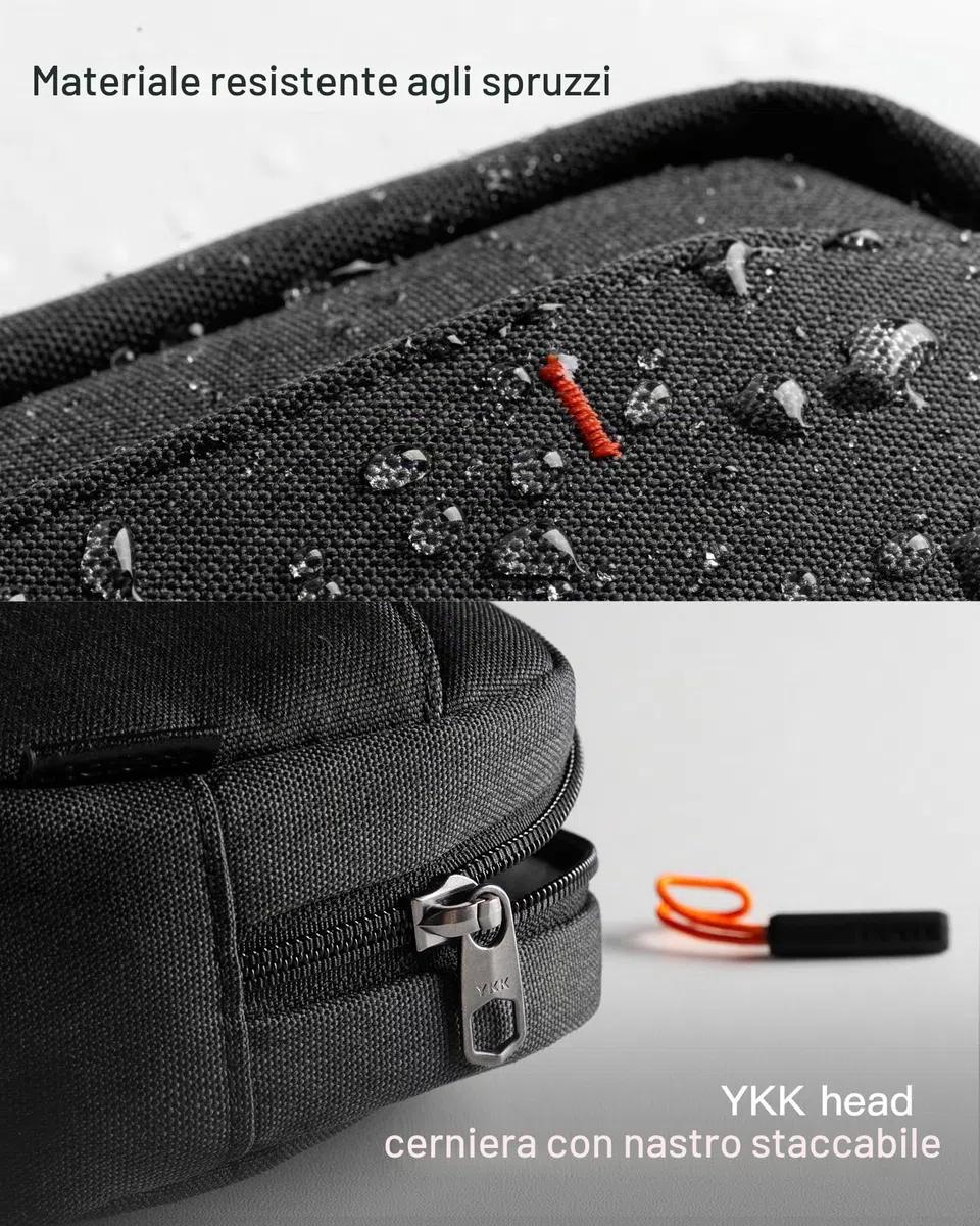 Inateck Borsa Organizer Custodia per Accessori, Organizzatore da Viaggio Resistente agli Schizzi