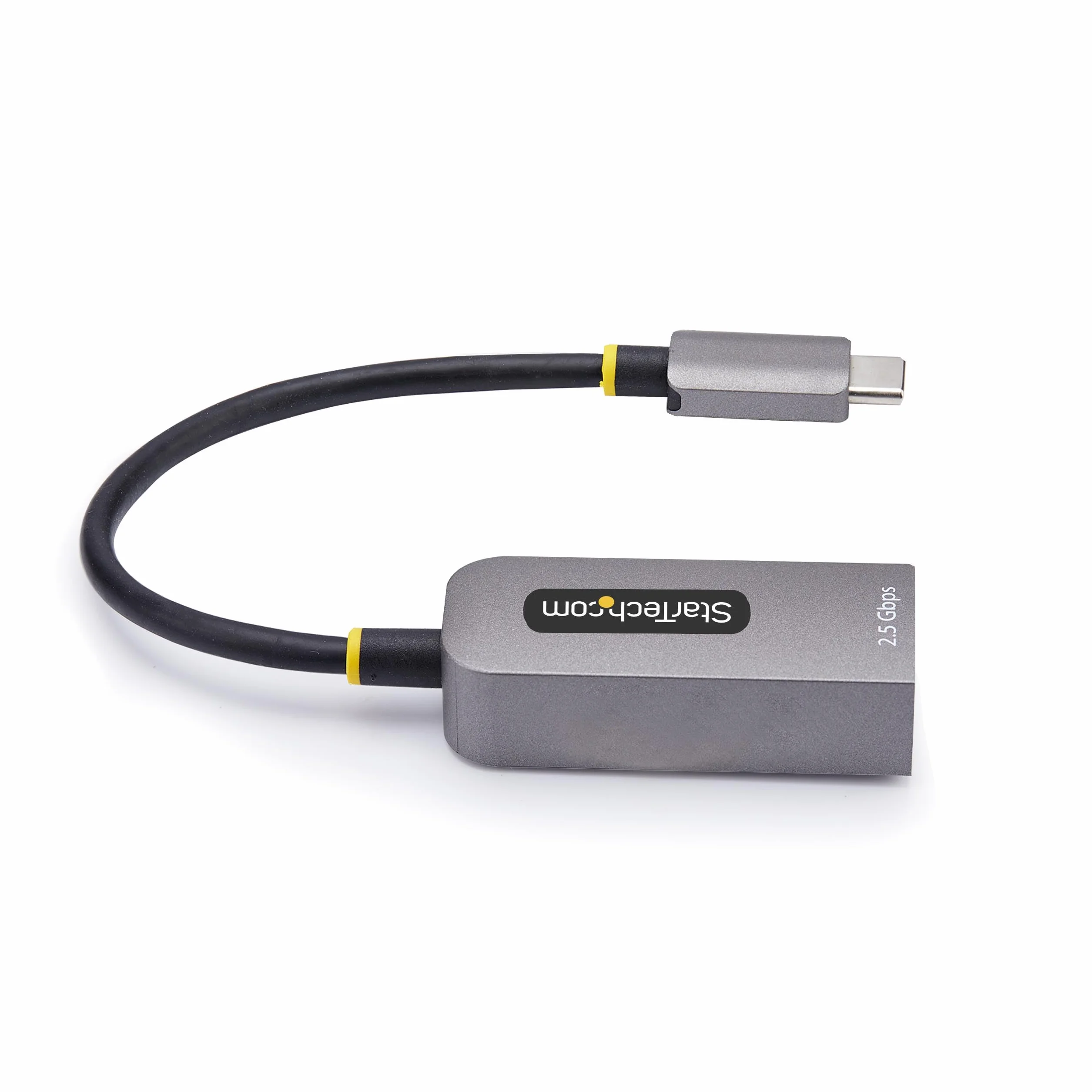 StarTech.com Adattatore Ethernet USB C, Convertitore di Rete/NIC NBASE-T 2.5/1GbE da USB Type-C 3.0 a RJ45; Compatibile TB