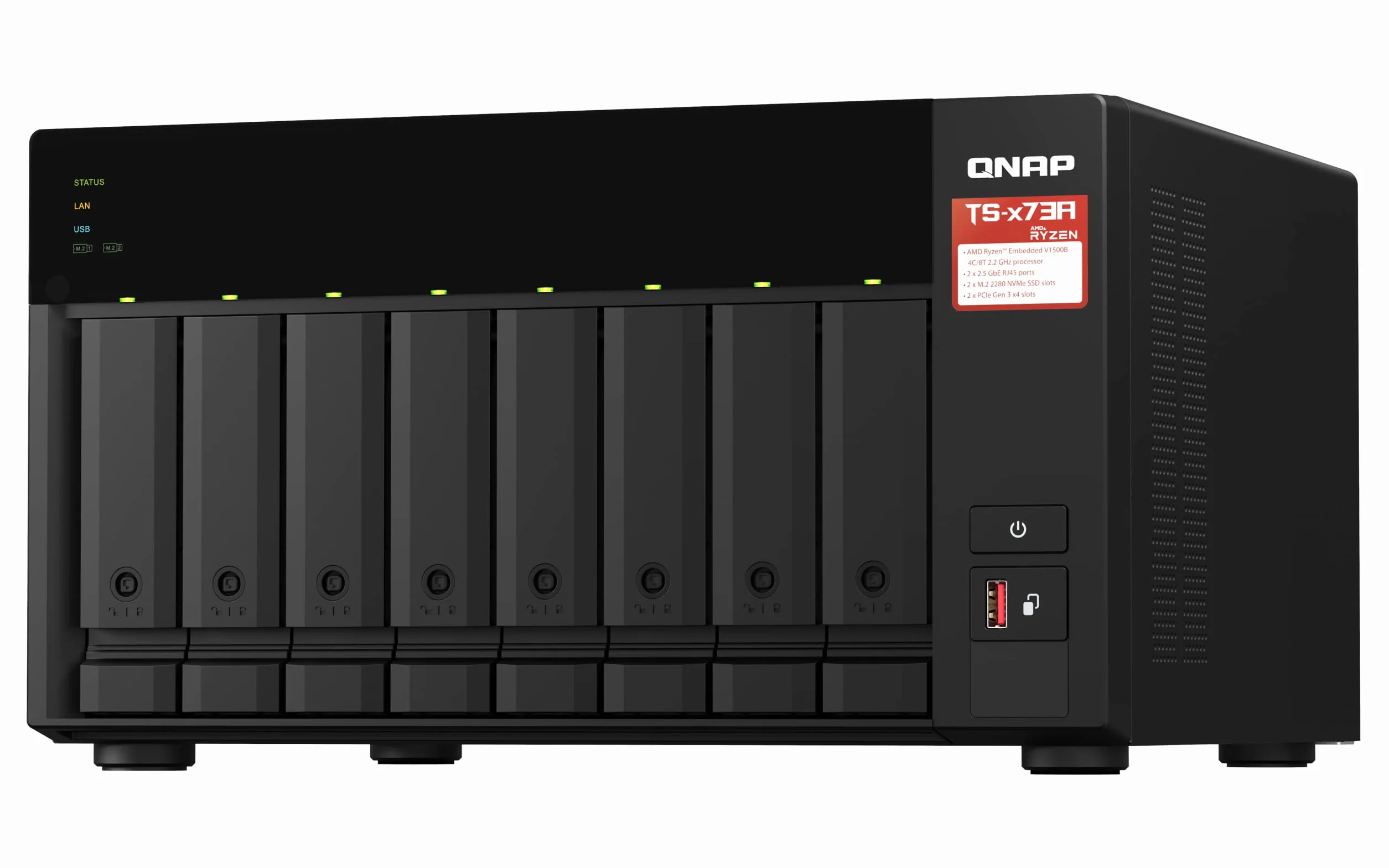 QNAP TS-873A-8G Serveur NAS 8 Baies