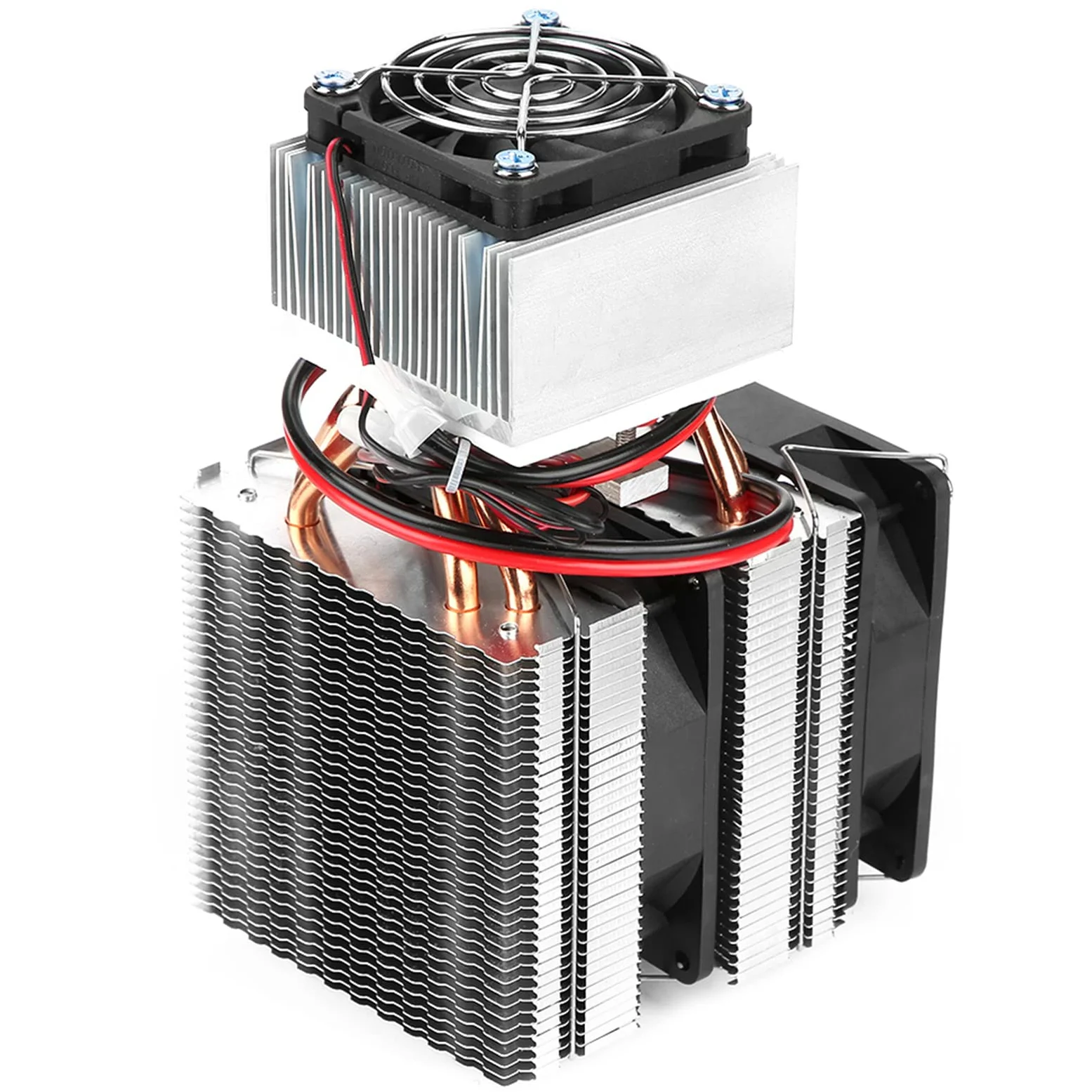 Dispositivo di Raffreddamento Termoelettrico per Dispositivo di Raffreddamento a Refrigerazione a Semiconduttore Fai-da-te per Mini Frigorifero, Condizionatore D'aria, per Animali Domestici