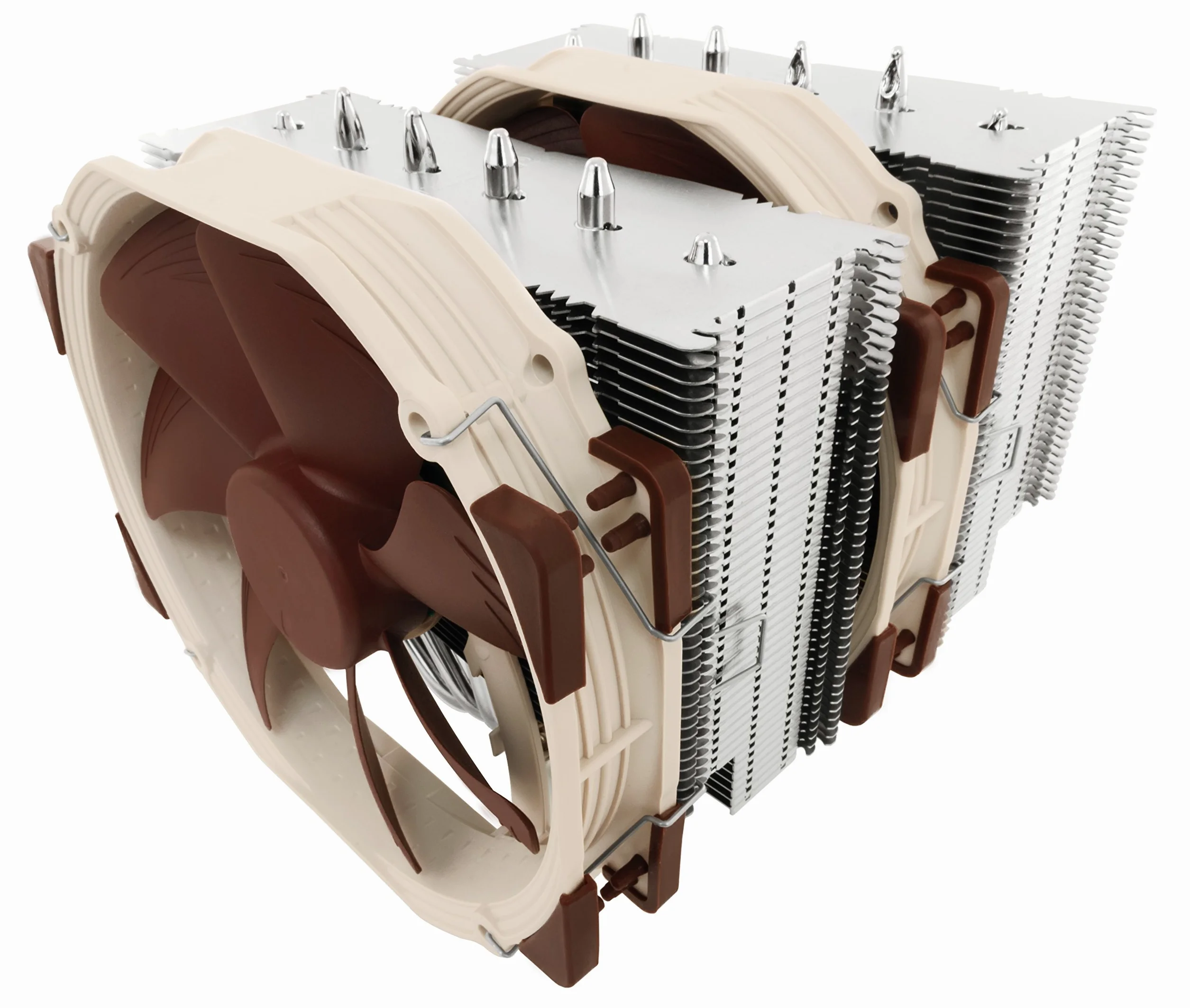 Noctua NH-D15, Dissipatore di Calore a Doppia Torre di Qualità Premium per CPU (Marrone)