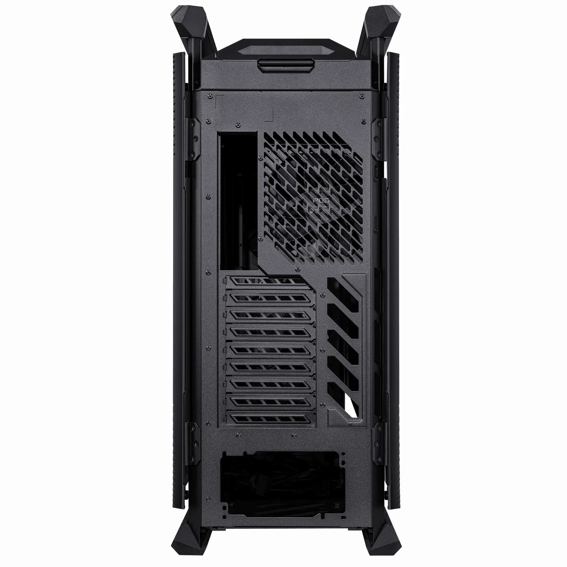 ASUS ROG Hyperion GR701, Case Gaming E-ATX, Full Tower in Alluminio, Pannelli Tool-free, Illuminazione RGB, Supporto per Dissipatori da 360 mm, Compatibile con Schede Grafiche fino a 460 mm, Nero