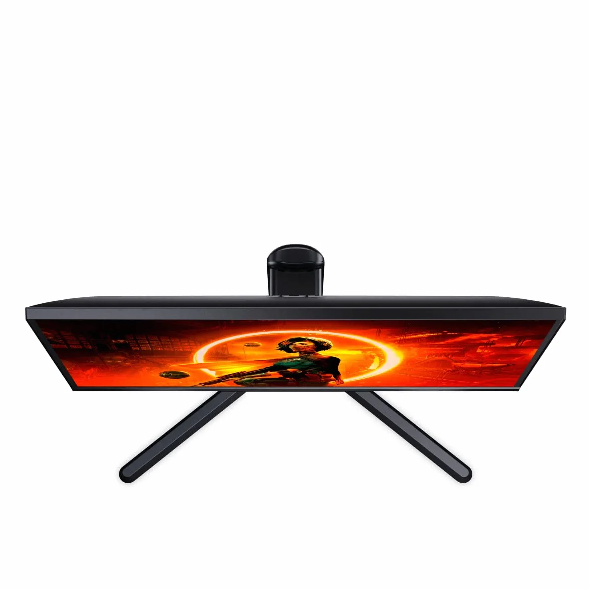 AOC Gaming 25G3ZM/BK - Monitor FHD da 24,5" 240 Hz, MPRT da 0,5 ms, FreeSync Premium (1920x1080, HDMI 2.0 x 2, DisplayPort 1.2 x 1, Uscita cuffie (3,5 mm)) nero/rosso