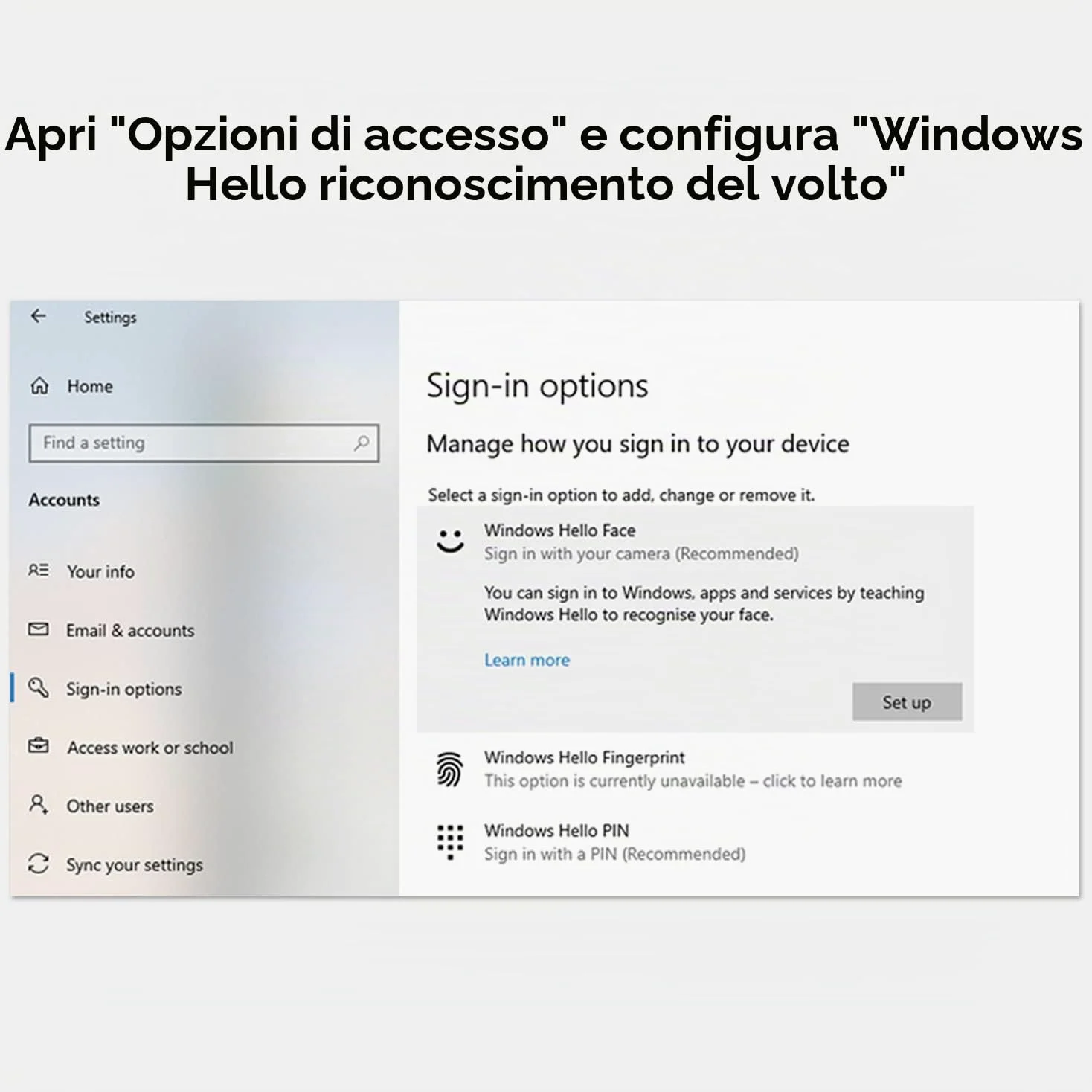 TOALLIN Webcam 1080P per Windows Hello, Fotocamera per riconoscimento facciale, Web cam compatibile con Windows Hello con microfono, Fotocamera per computer, Webcam grandangolare per videochiamate