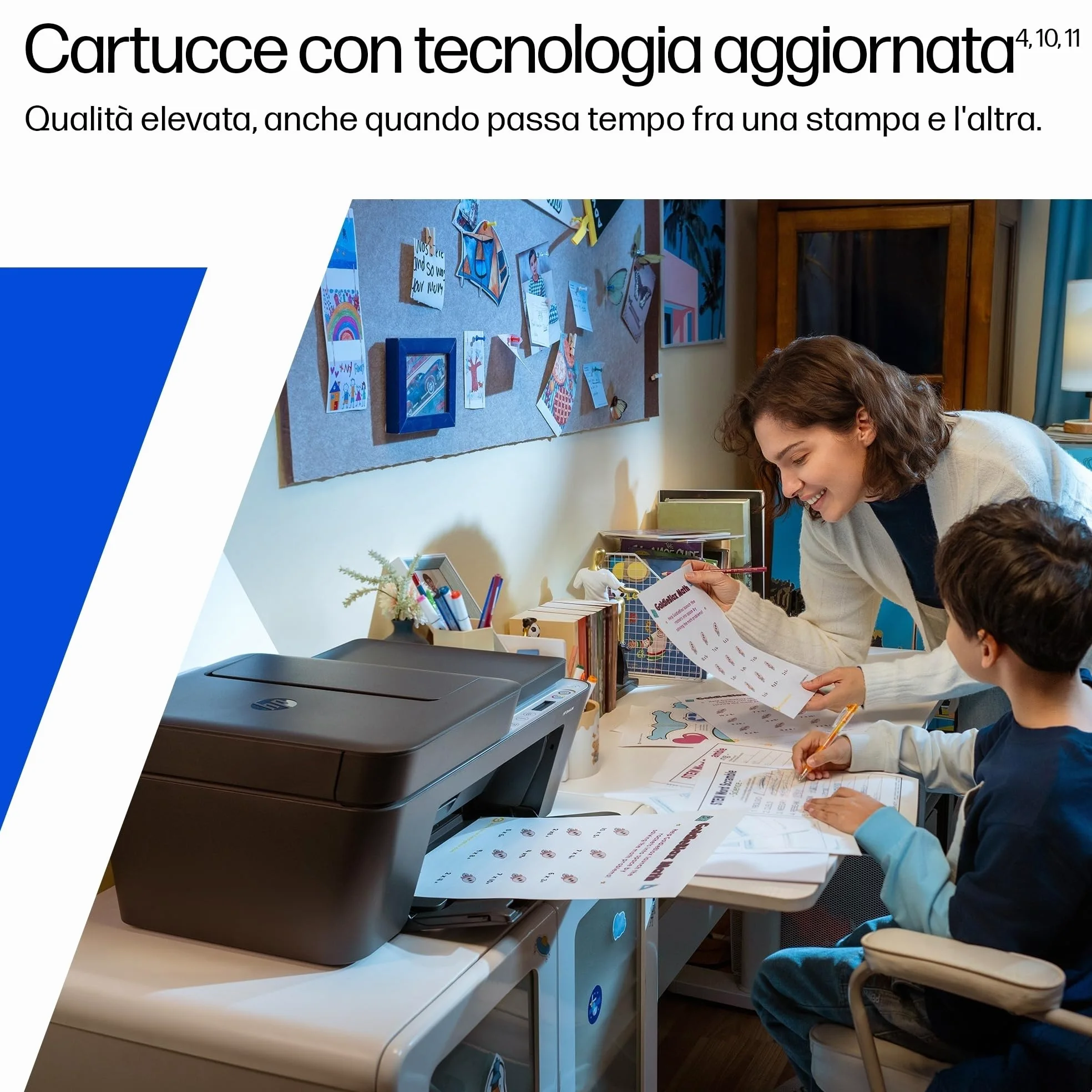 HP DeskJet 4320 A24HMB, Stampante Multifunzione a Getto d'Inchiostro A4 a Colori, Fronte e Retro Manuale, 8,5 ppm, Wi-Fi, ADF, 3 Mesi di Inchiostro Instant Ink Inclusi, Nera