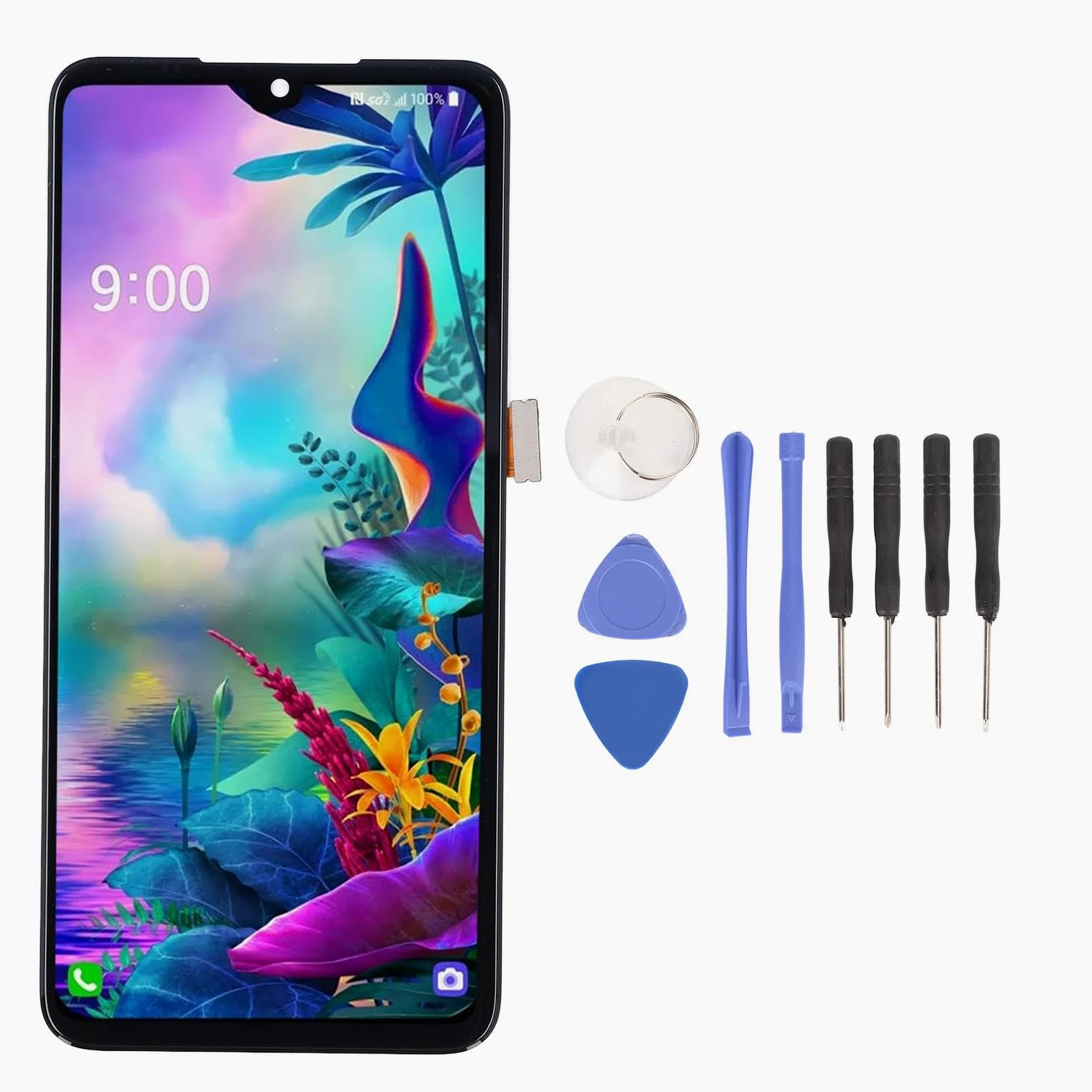 Bediffer Gruppo Digitalizzatore Display Touch LED Sostituzione Schermo Ad Alta Risoluzione per G8X V50S 5G, Ideale per Problemi di reattività dello Schermo, per Appassionati di